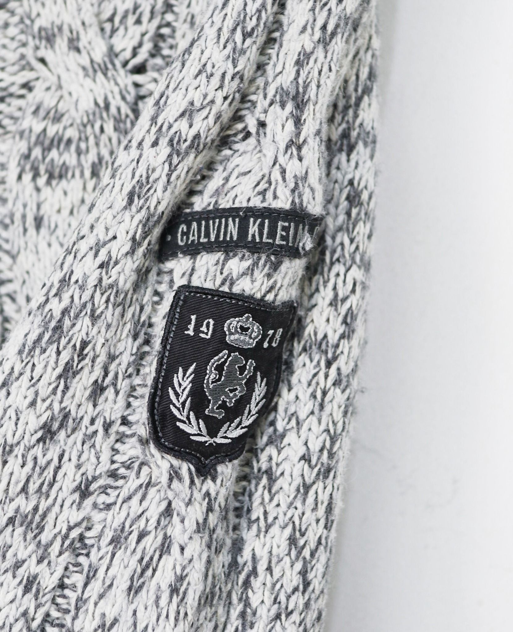11.15.22 - VTG KNIT JACKET - CALVIN KLEIN JEANS