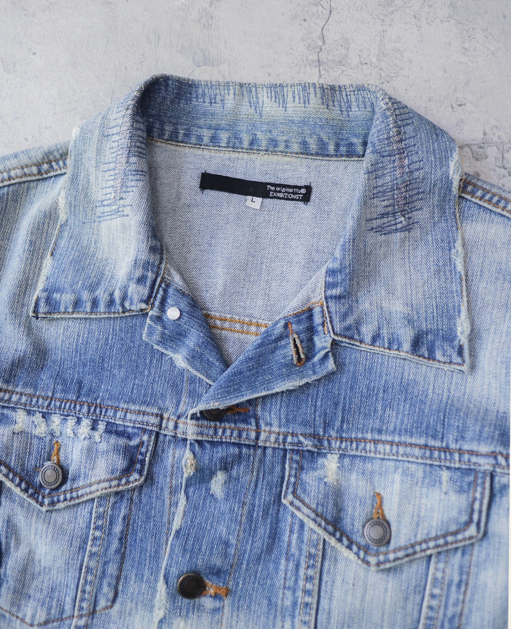 02.17.24 - VTG DENIM JACKET - EXHIBITIONIST