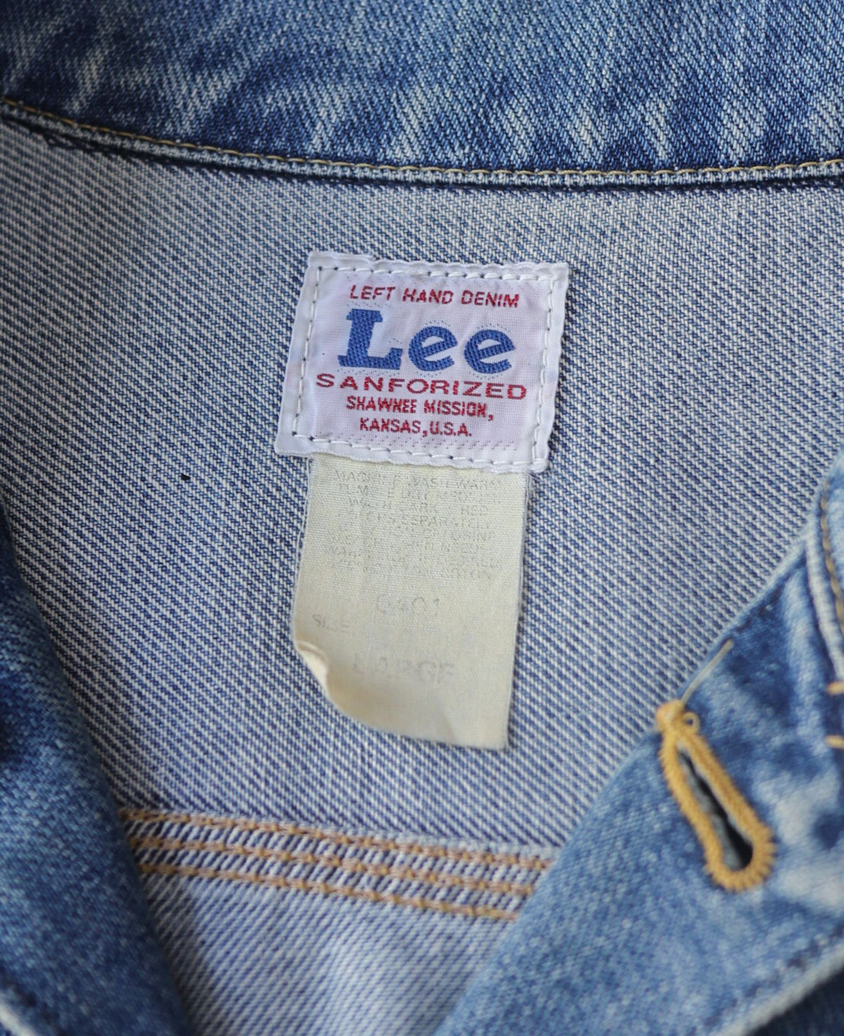 02.15.24 - VTG DENIM JACKET - LEE 90s