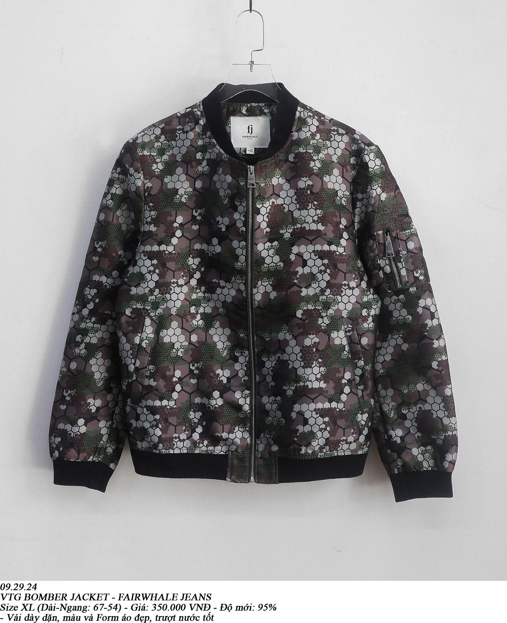 09.29.24 - VTG BOMBER JACKET - FAIRWHALE JEANS