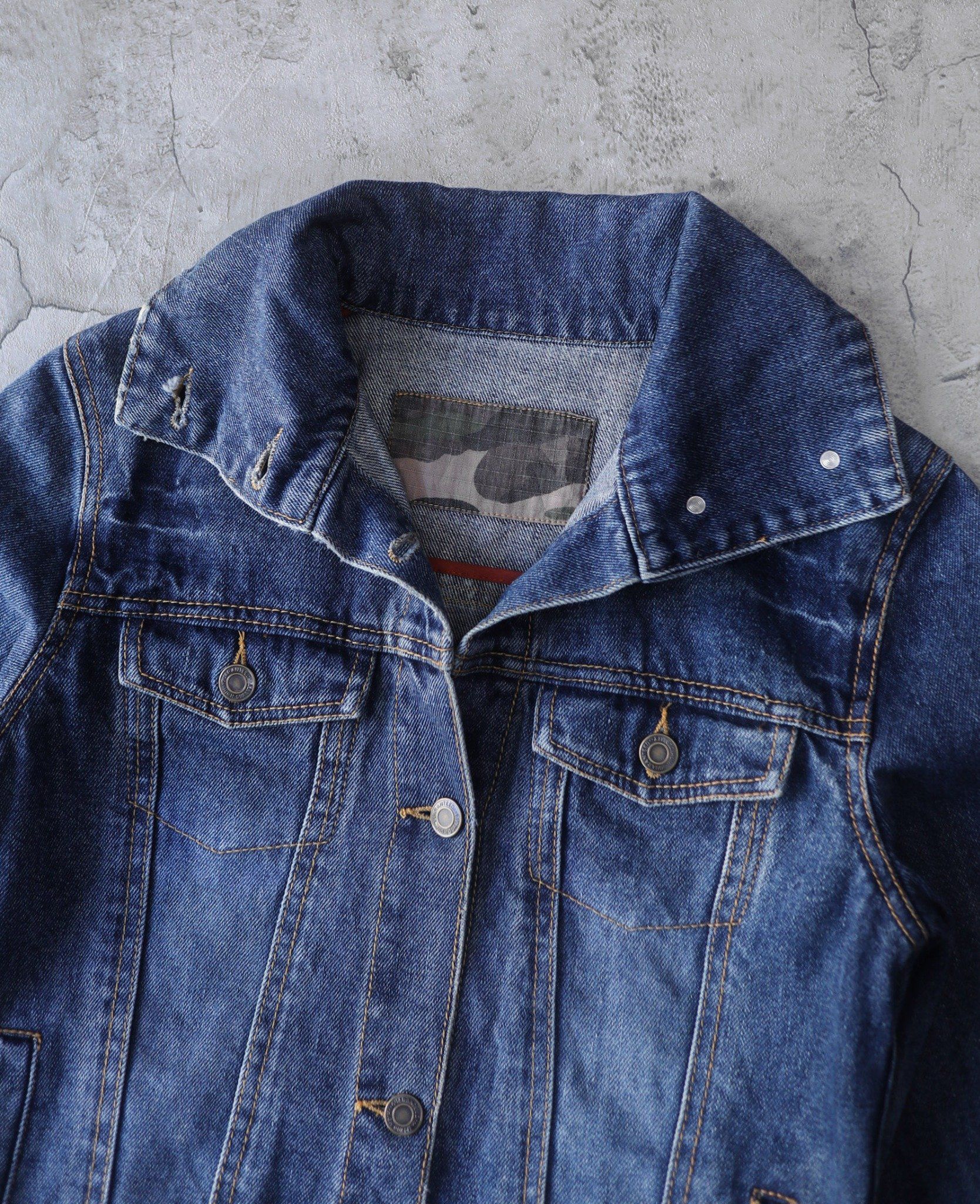 02.15.24 - VTG CROPPED DENIM JACKET - URBAN NOW