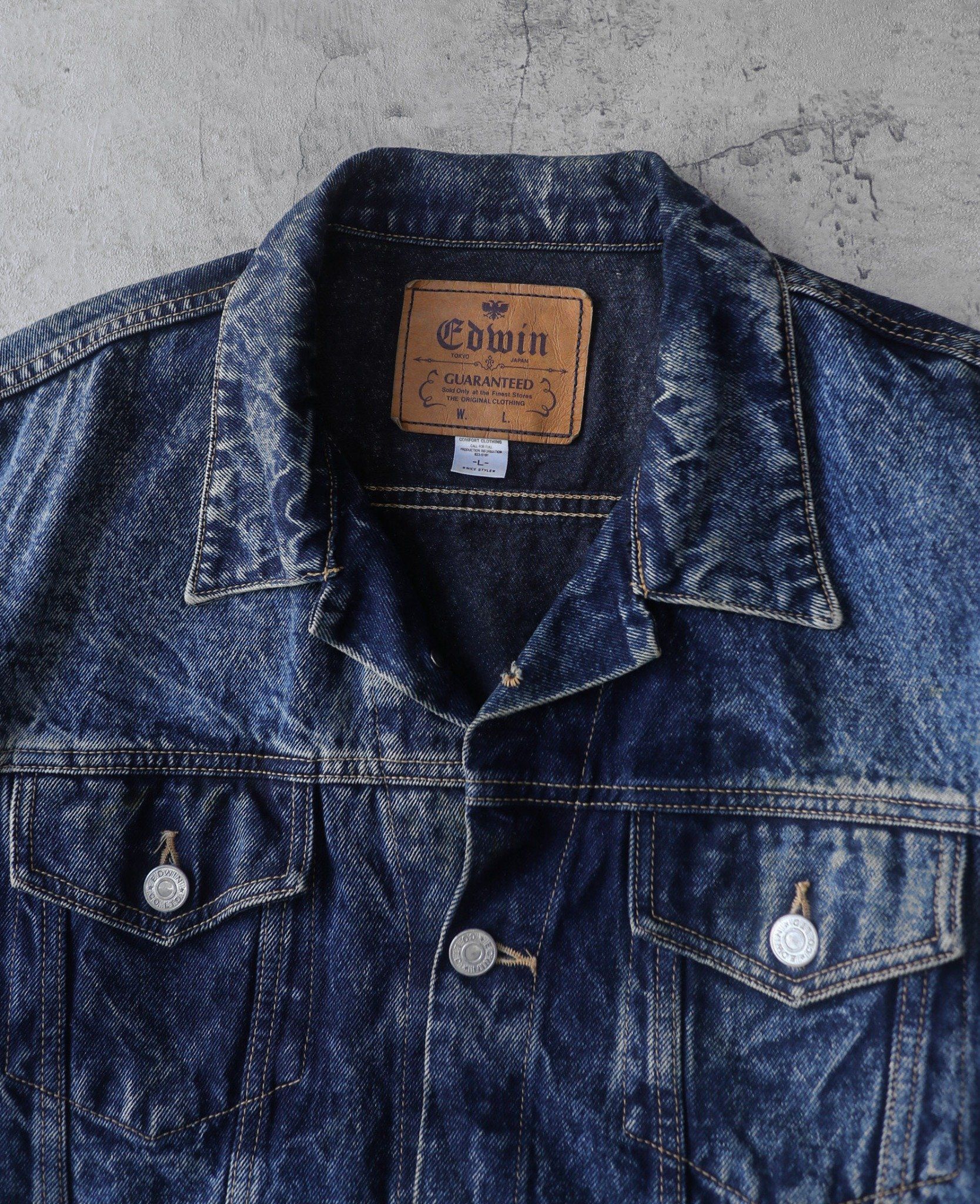 02.15.24 - VTG BOXY DENIM JACKET - EDWIN