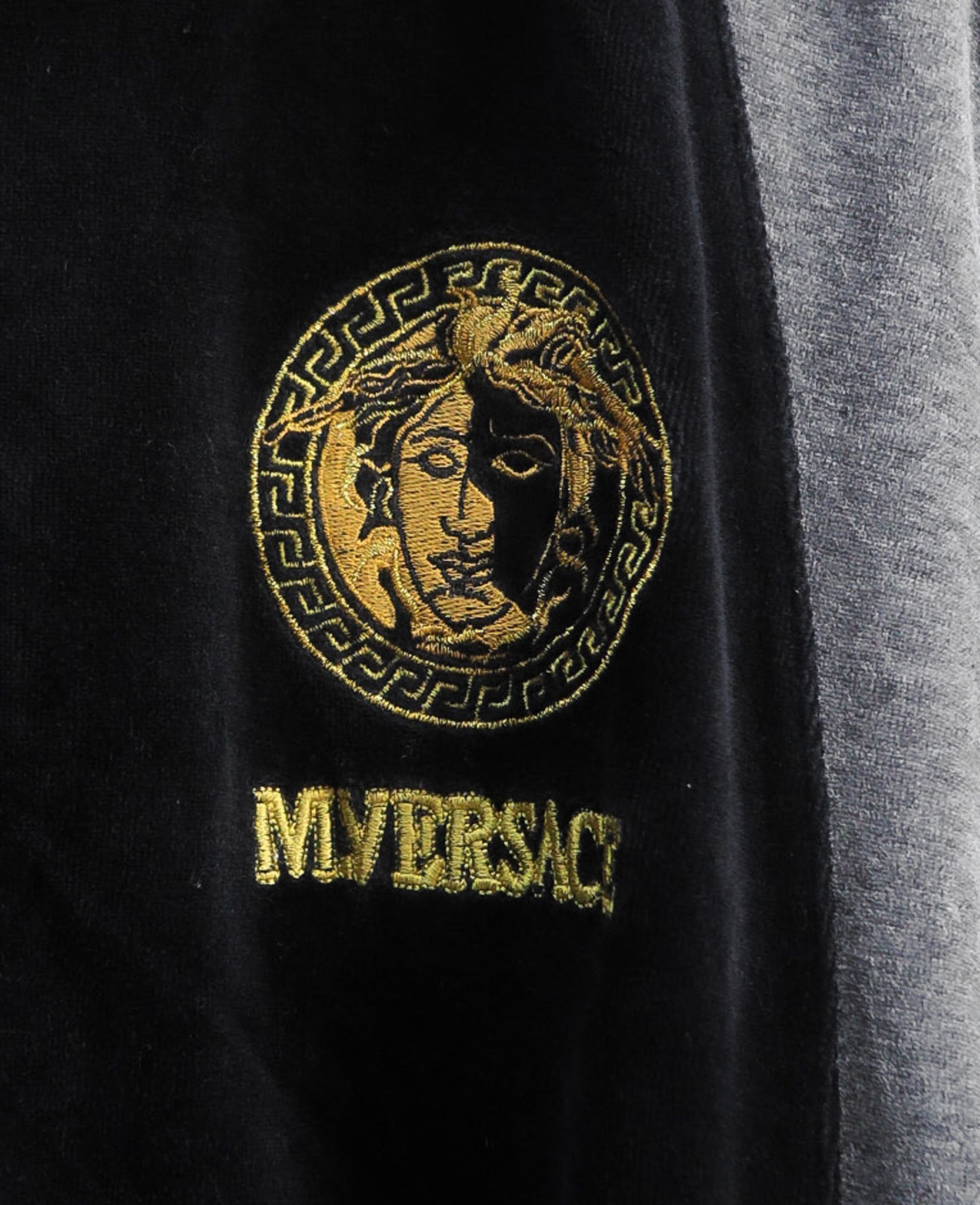 09.29.24 - VTG VELVET TRACK JACKET - M.VERSACE