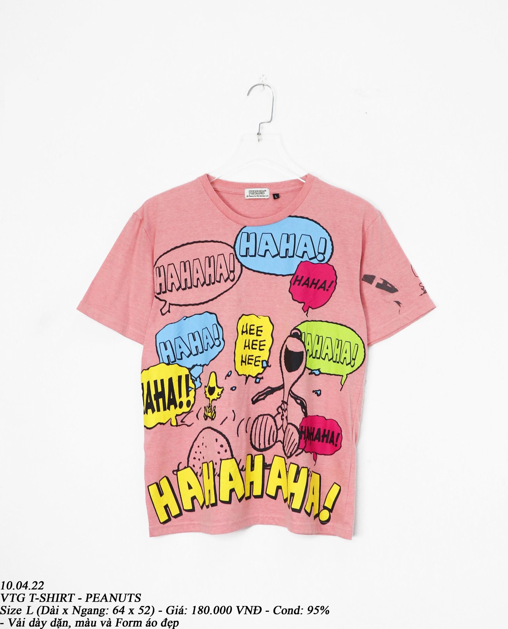 10.04.22 - VTG MESH T-SHIRT - PEANUTS