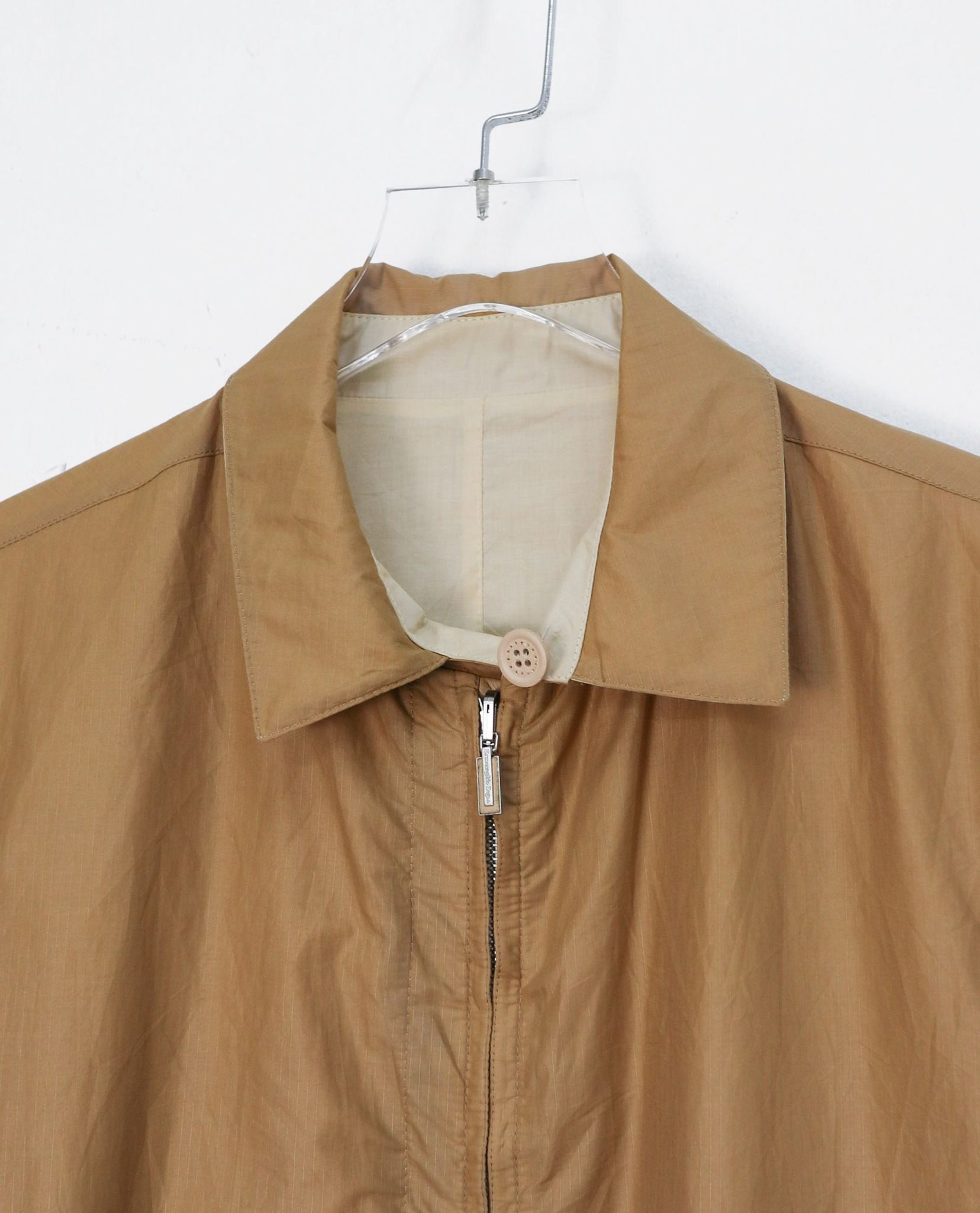 10.16.22 - VTG REVERSIBLE WINDBREAKER NYLON COAT JACKET - ERMENEGILDO ZEGNA