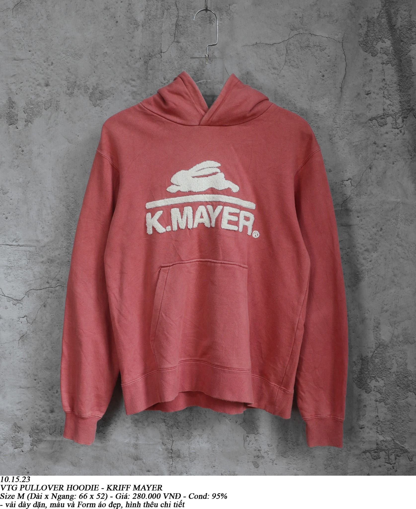 10.15.23 - VTG PULLOVER HOODIE - KRIFF MAYER