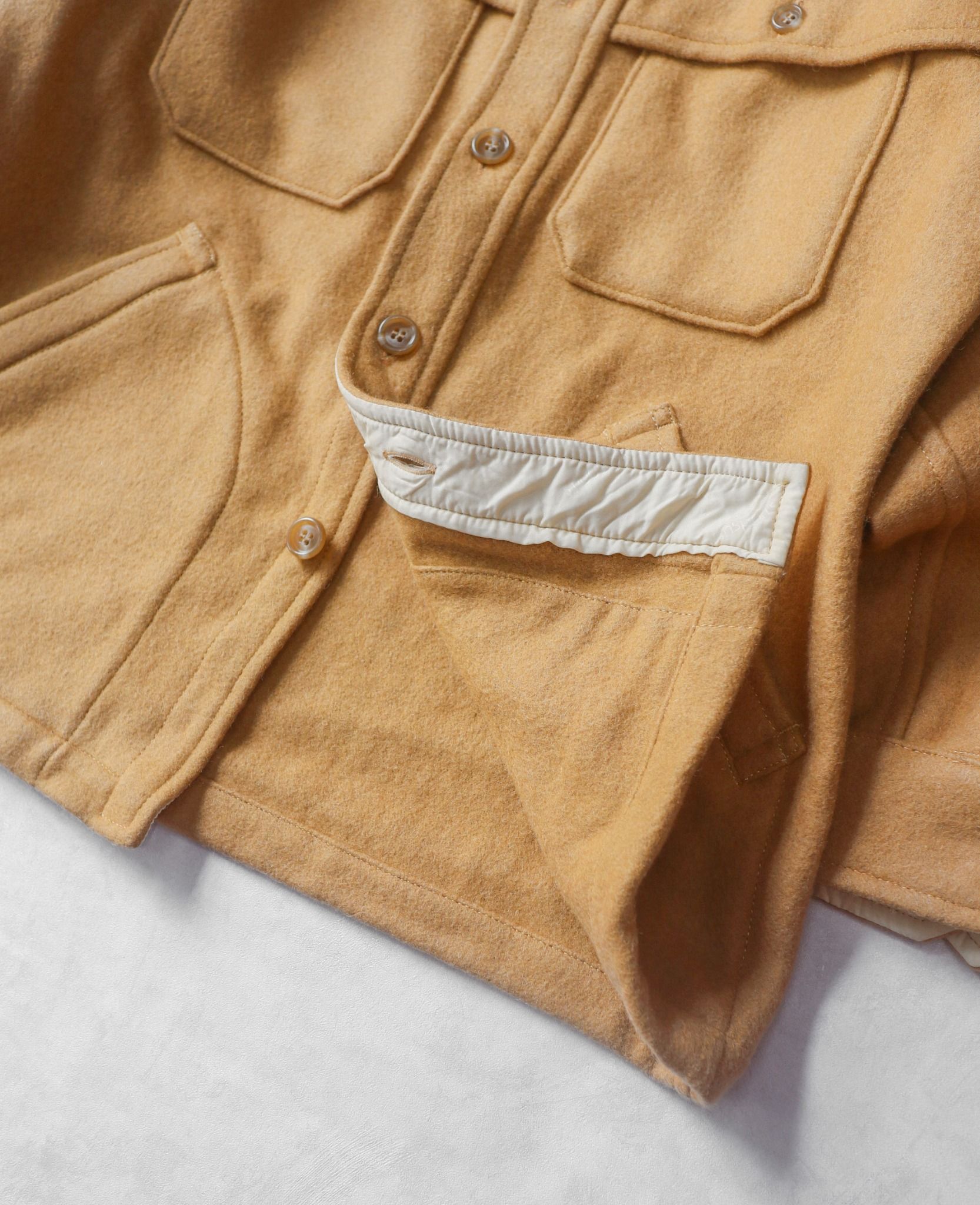 03.13.24 - VTG WOOL SHIRT JACKET - OUTDOOR MAN by VANSPORTS