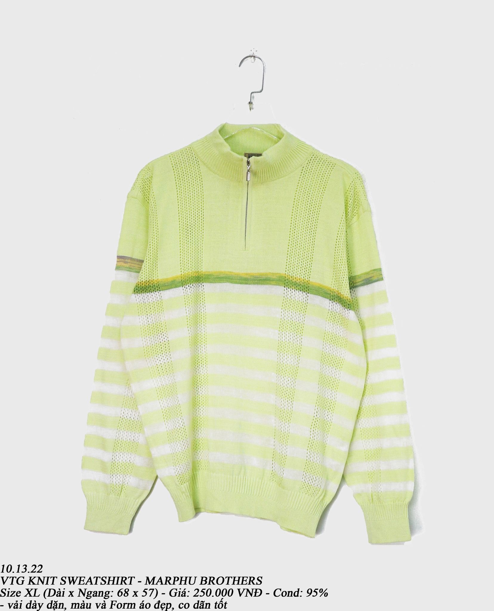 10.13.22 - VTG KNIT SWEATSHIRT - MARPHU BROTHERS