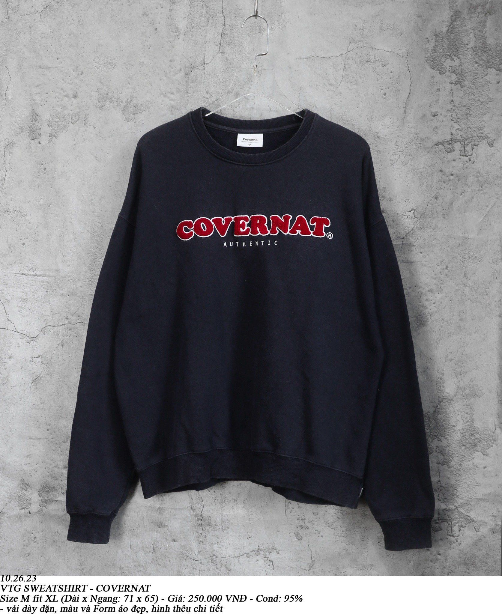 10.26.23 - VTG SWEATSHIRT - COVERNAT