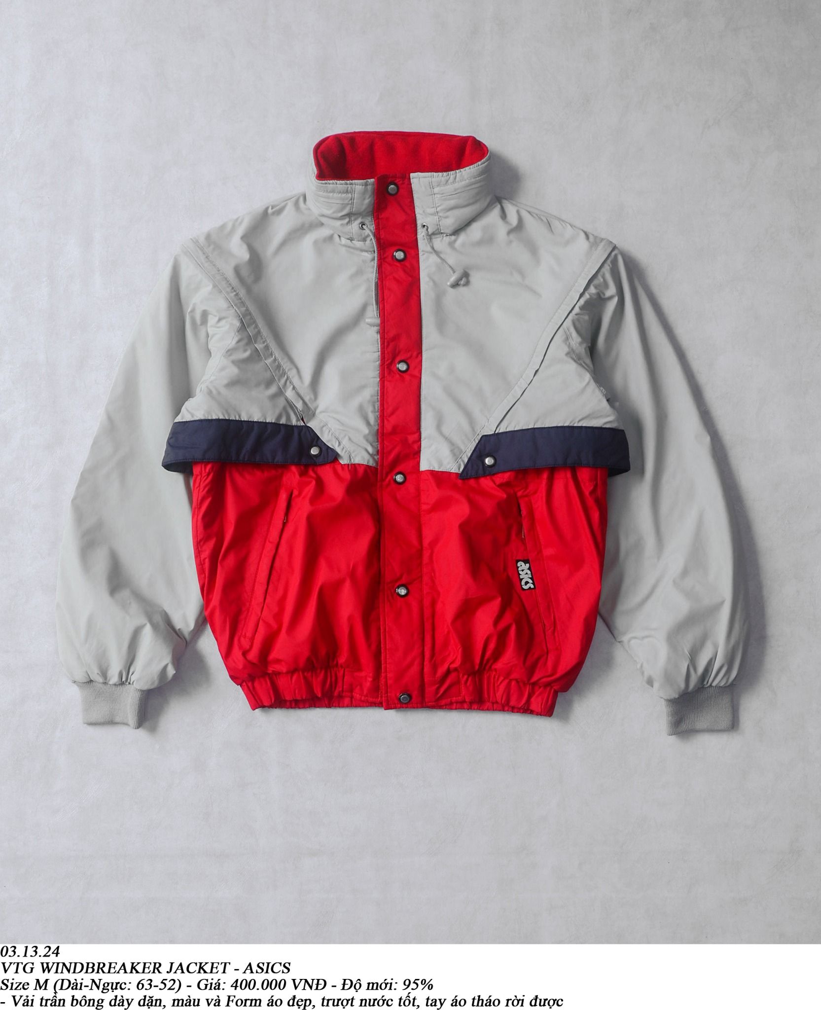 03.13.24 - VTG WINBREAKER JACKET - ASICS