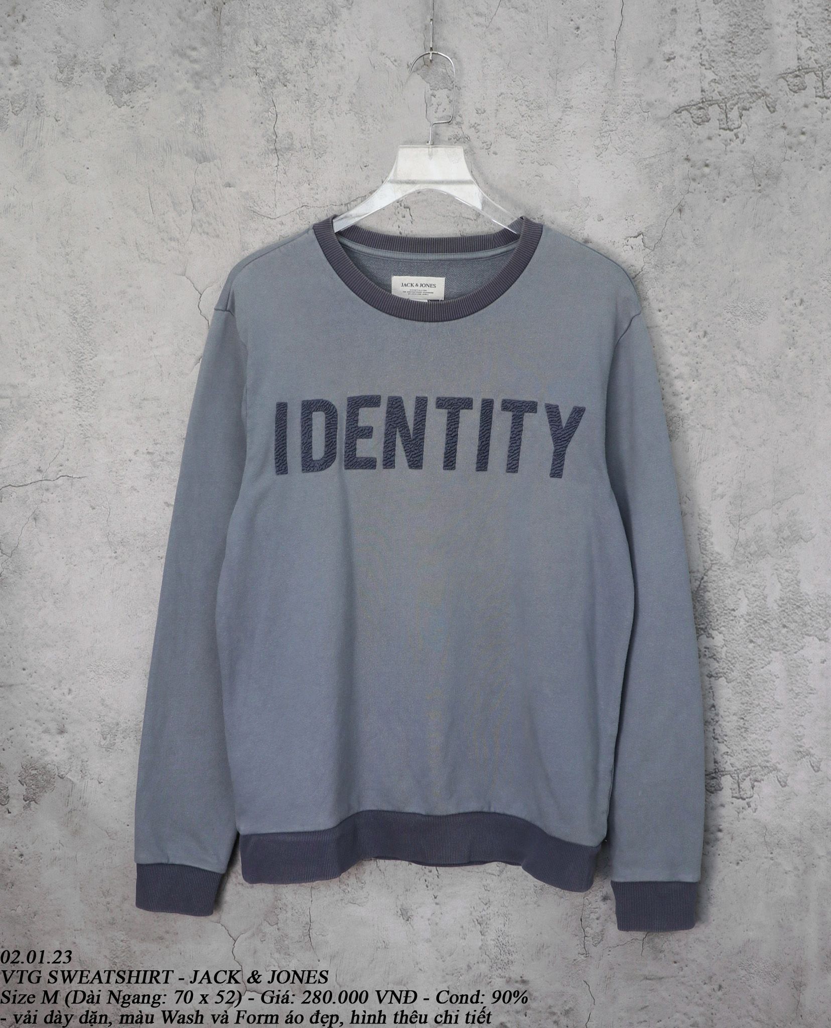 02.01.23 - VTG SWEATSHIRT - JACK & JONES