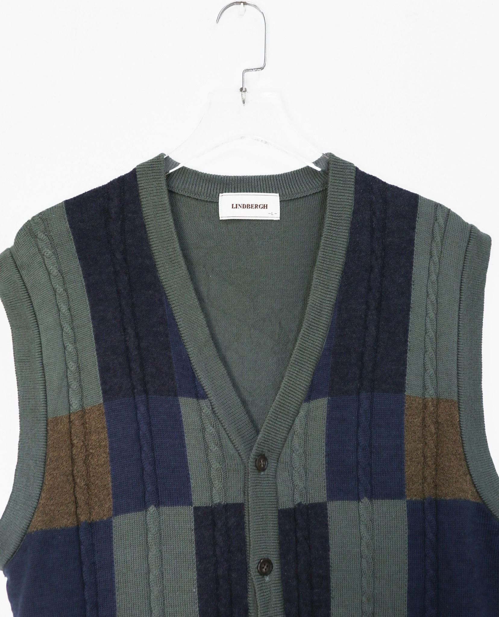 10.13.22 - VTG KNIT VEST - LINDBERGH