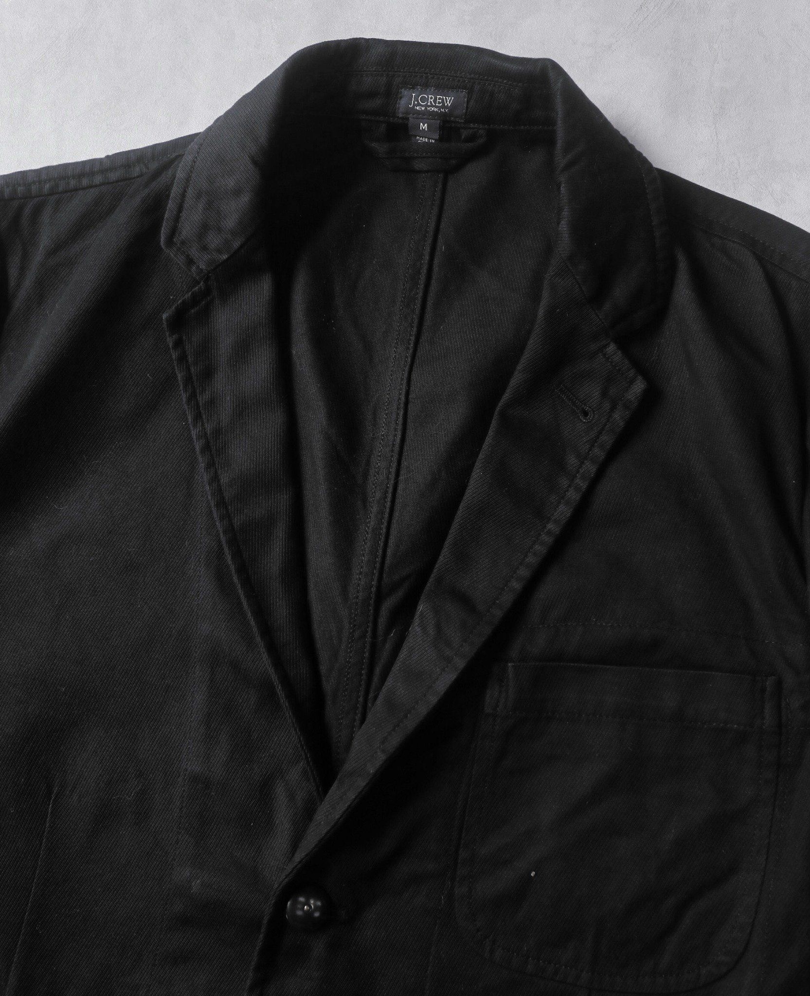 03.13.24 - VTG TWILL WORK BLAZER JACKET - J.CREW NEW YORK