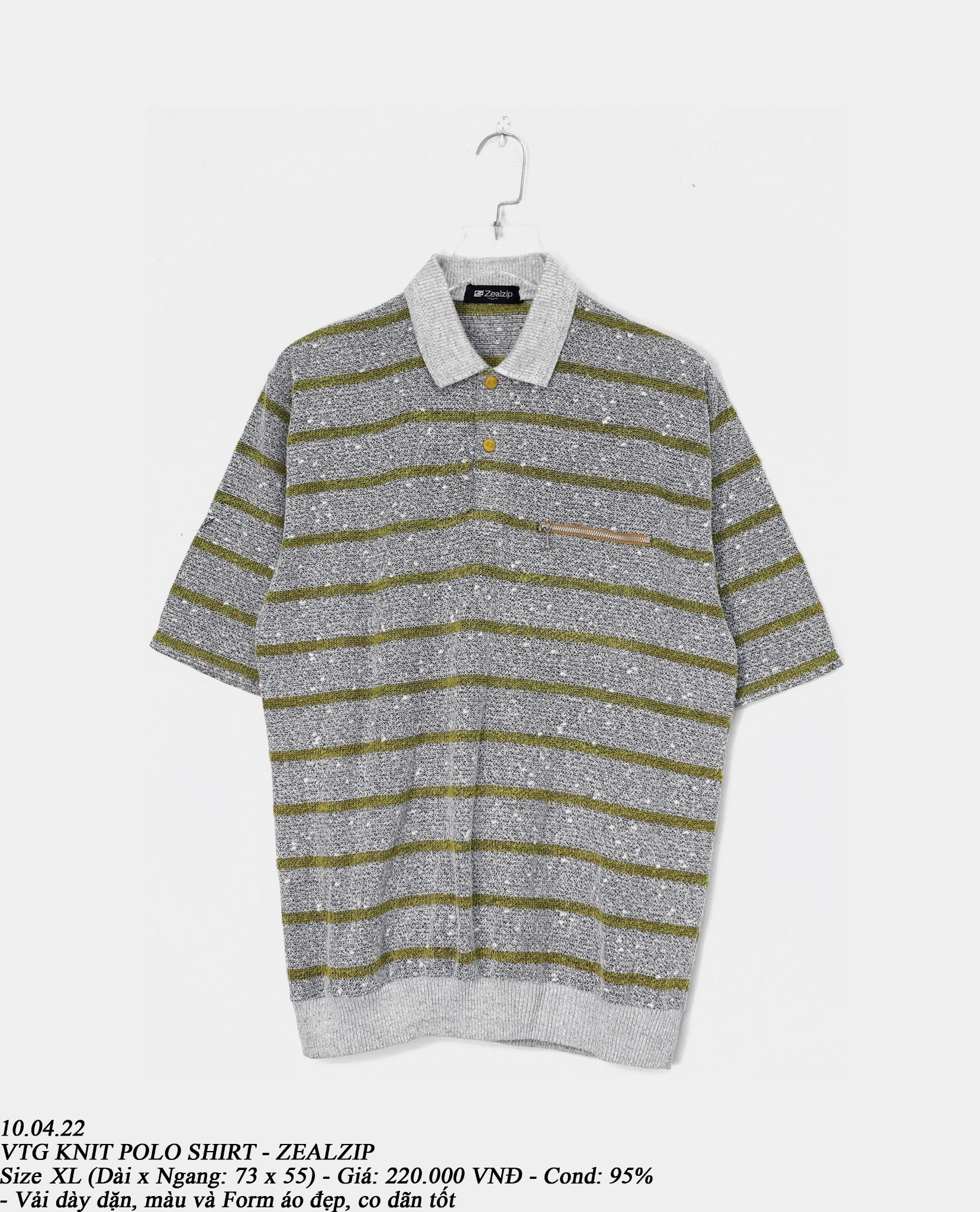 10.04.22 - VTG POLO SHIRT - ZEALZIP
