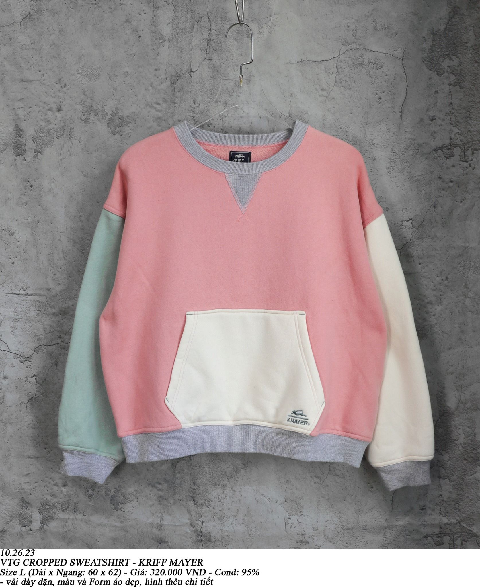 10.26.23 - VTG SWEATSHIRT - KRIFF MAYER