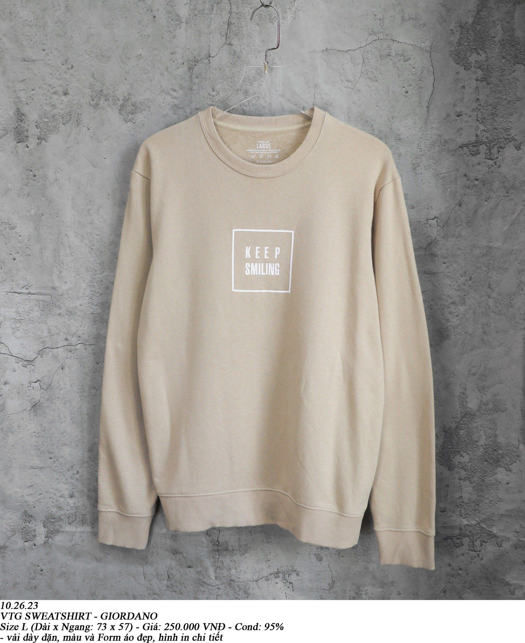 10.26.23 - VTG SWEATSHIRT - GIORDANO