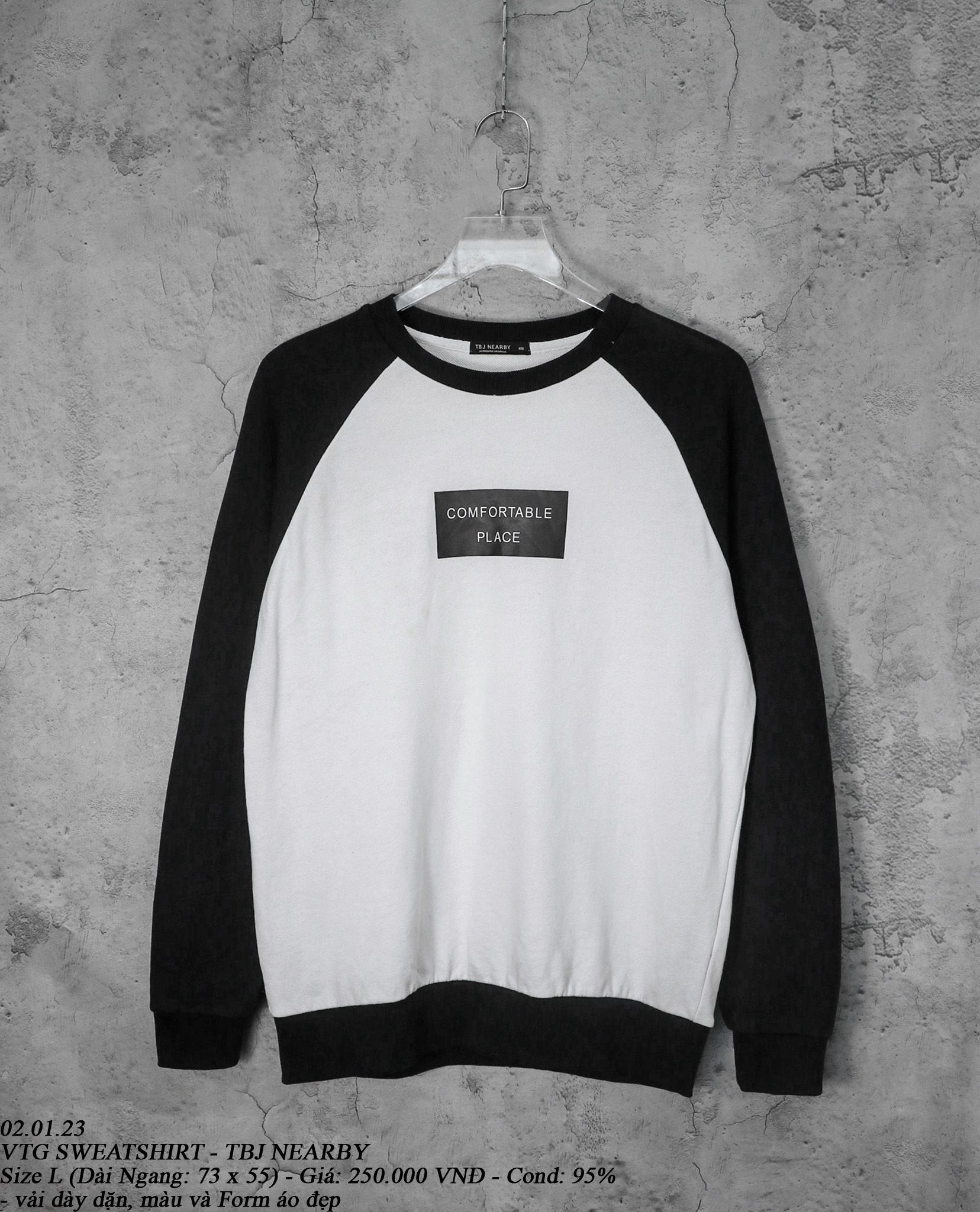 02.01.23 - VTG SWEATSHIRT - TBJ NEARBY