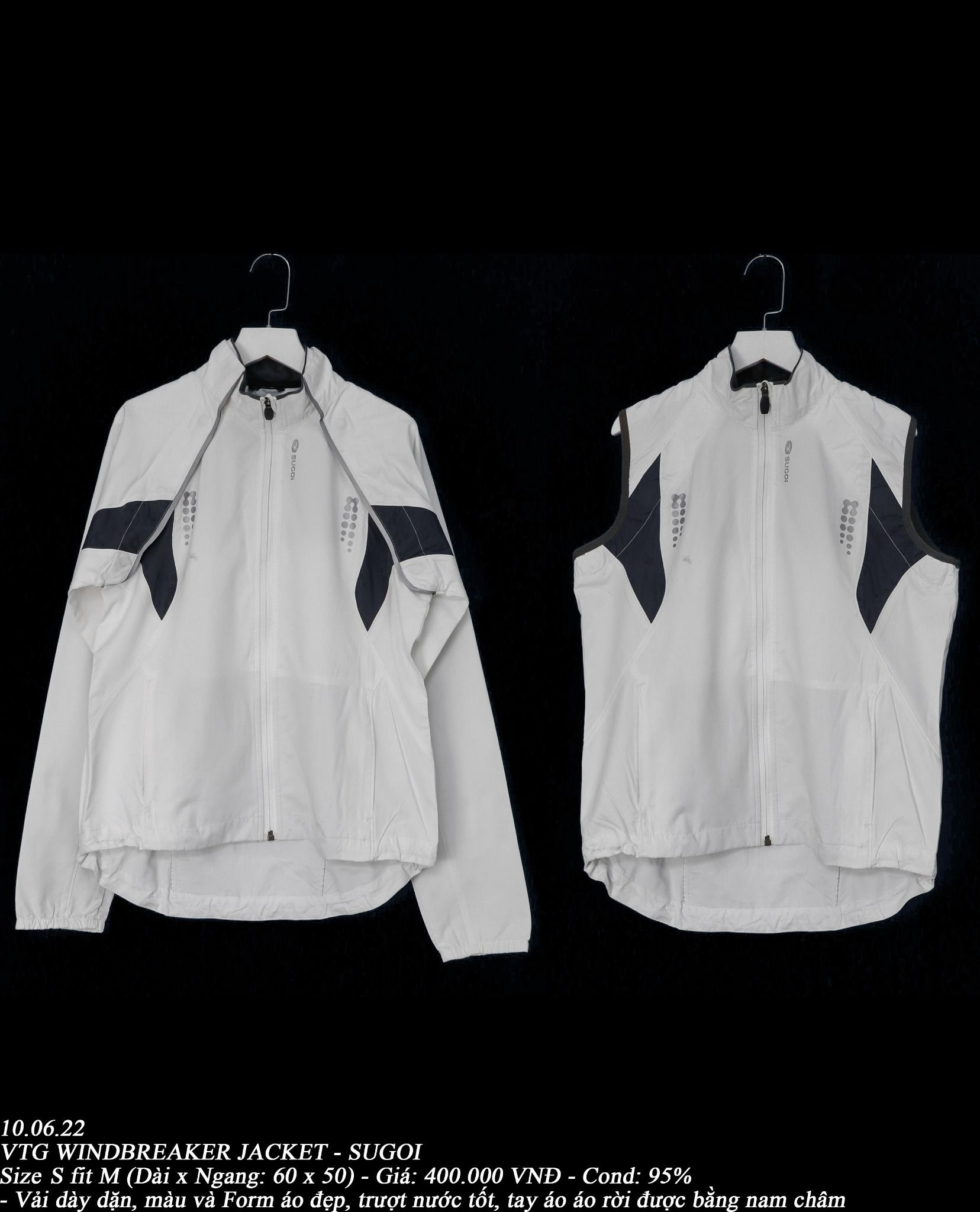 10.06.22 - VTG WINDBREAKER JACKET - SUGOI