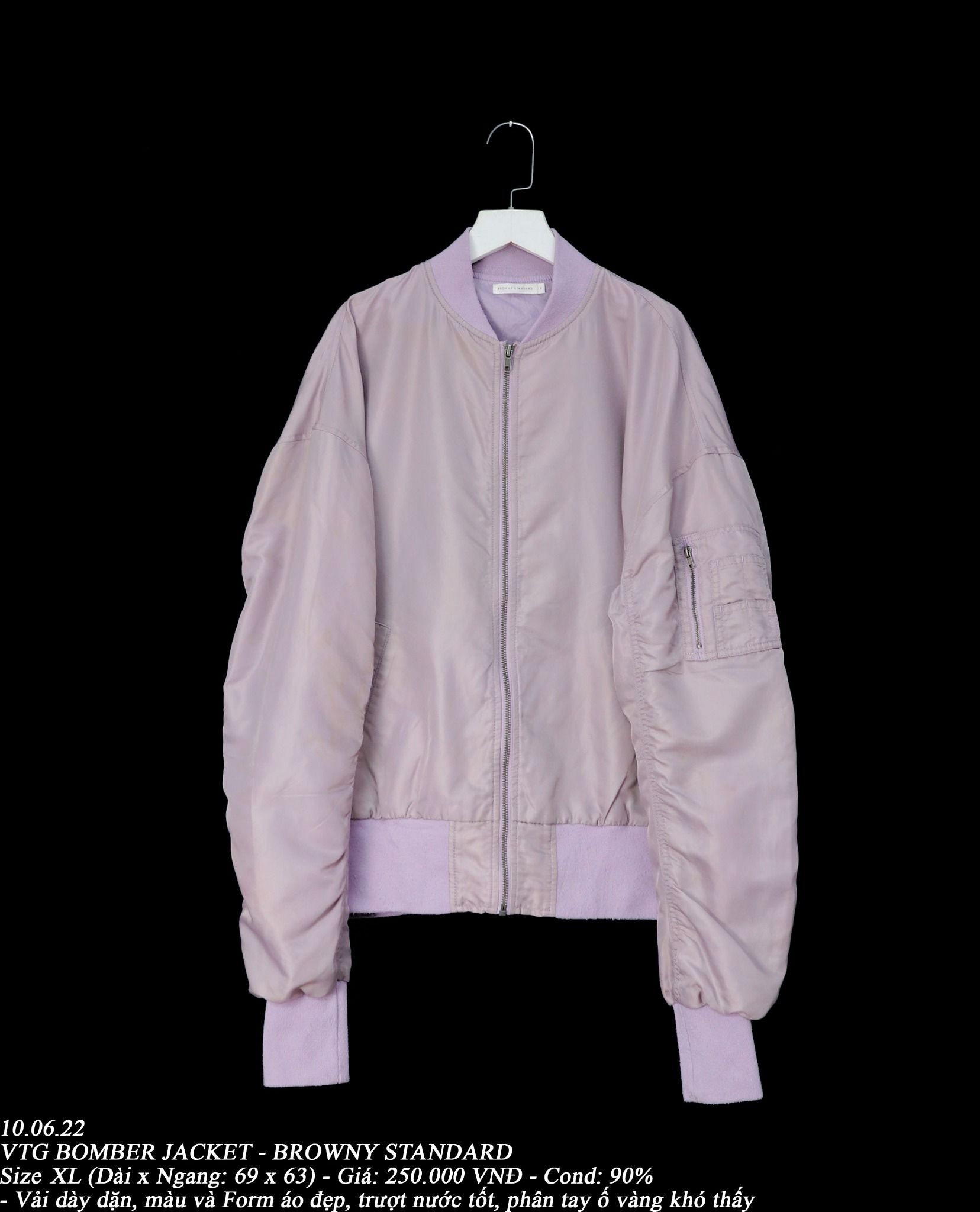 10.06.22 - VTG BOMBER JACKET - BROWNY STANDARD