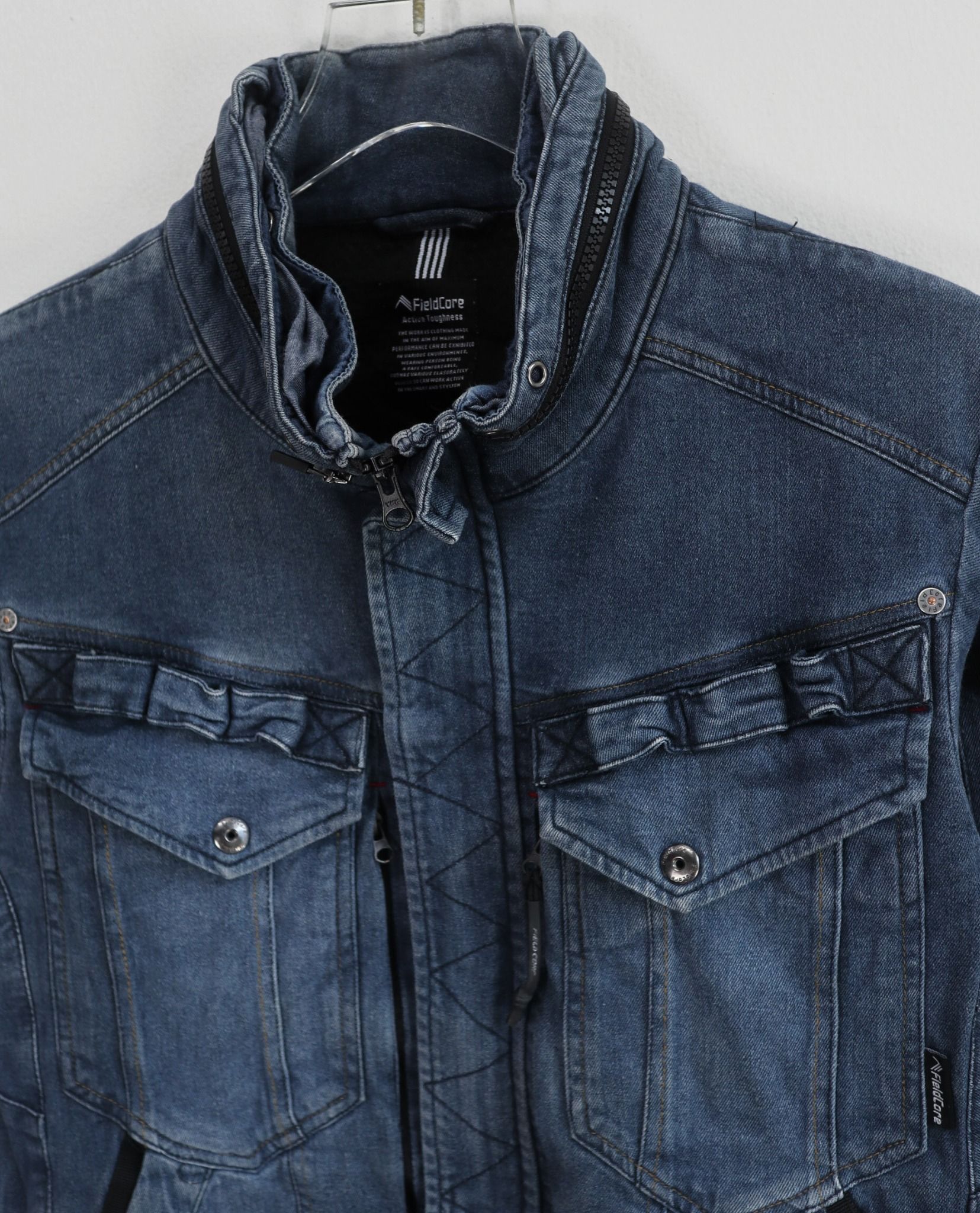 06.25.23 - VTG DENIM WORK JACKET - FIELDCORE