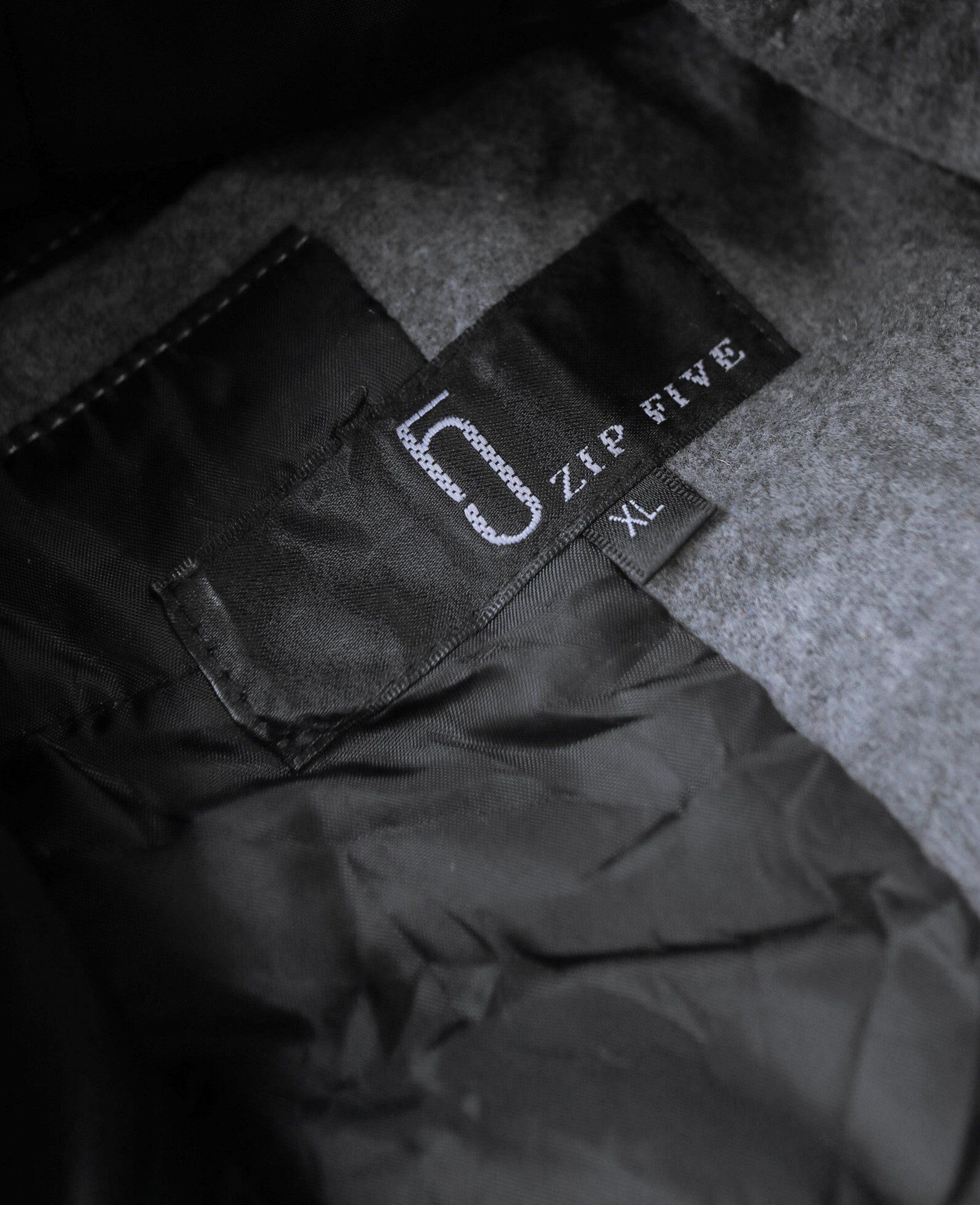 03.15.24 - VTG WOO PEACOAT JACKET - ZIP FIVE