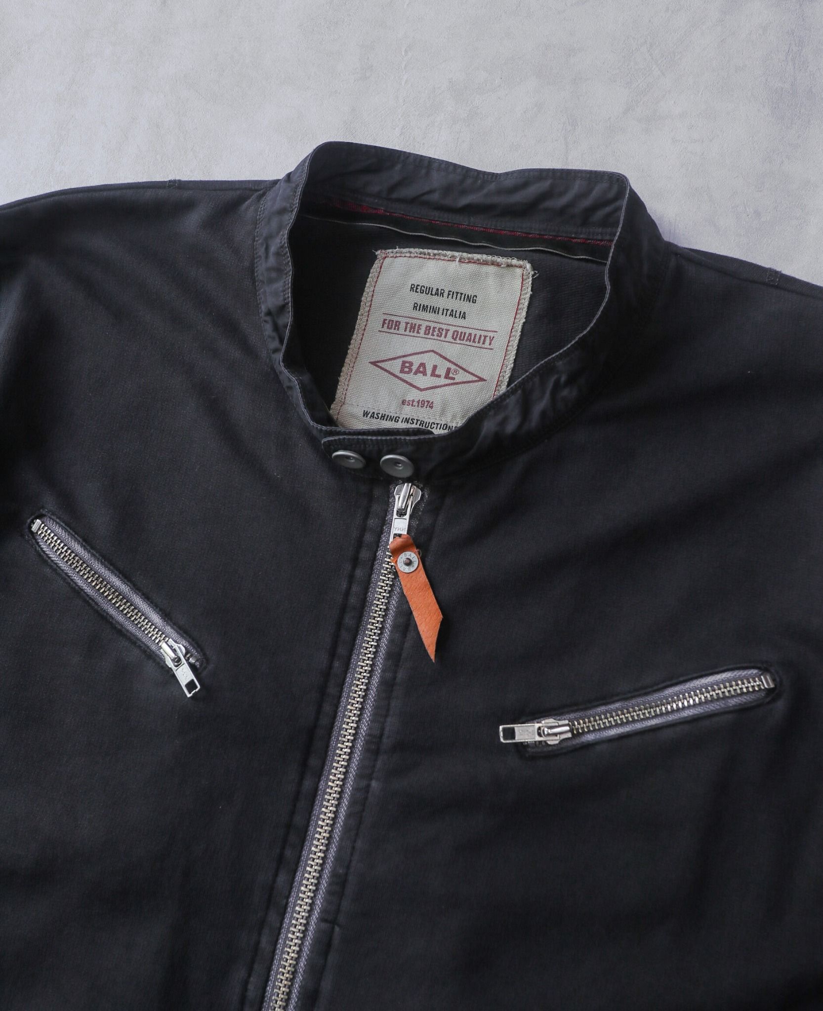 03.15.24 - VTG COTTON CAFE RACER JACKET - BALL