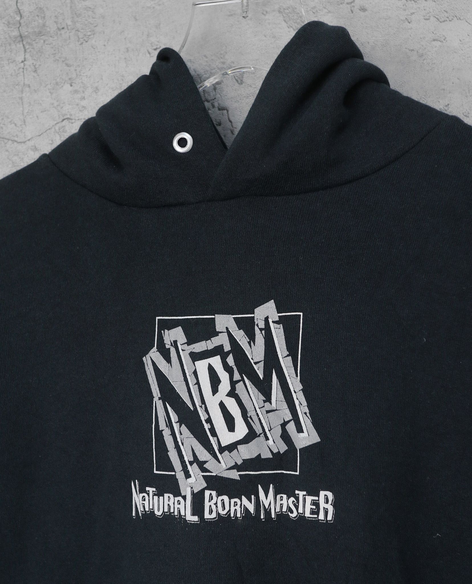 02.01.23 - VTG PULLOVER HOODIE - NATURAL BORN MASTER BY JERZEES