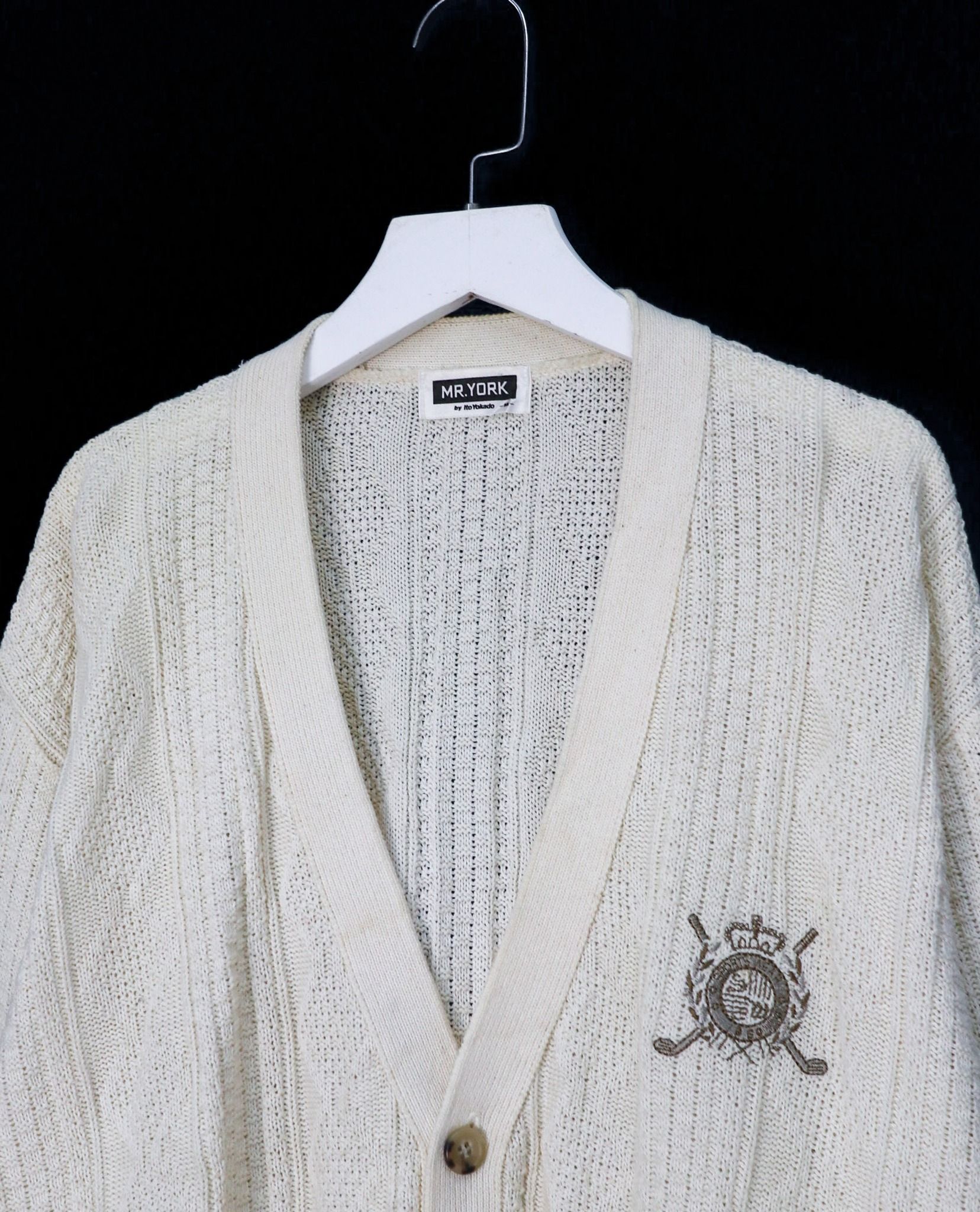 10.07.22 - VTG KNIT CARDIGAN JACKET - MR.YORK