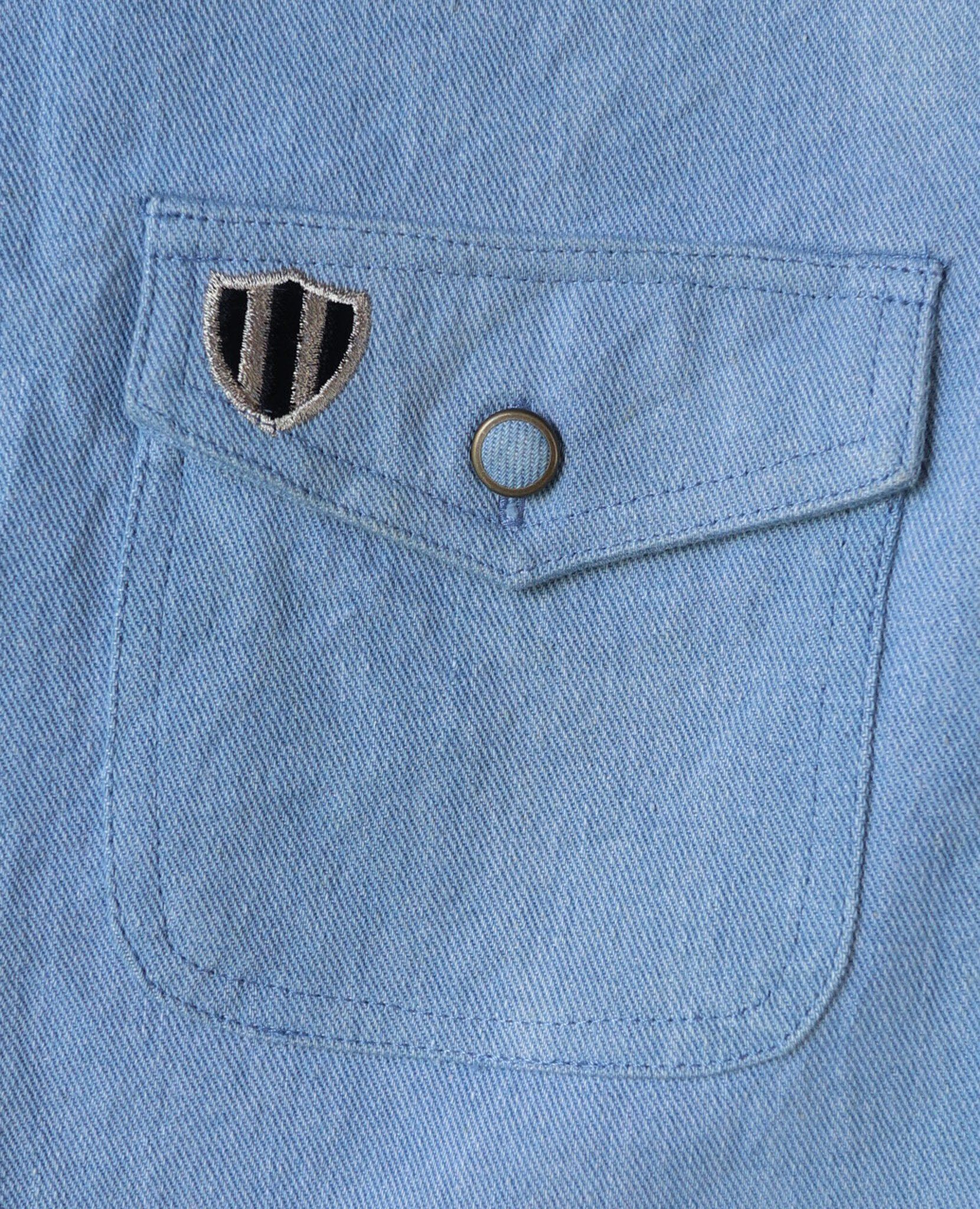 10.28.23 - VTG CROPPED DENIM JACKET - DAZZLIN