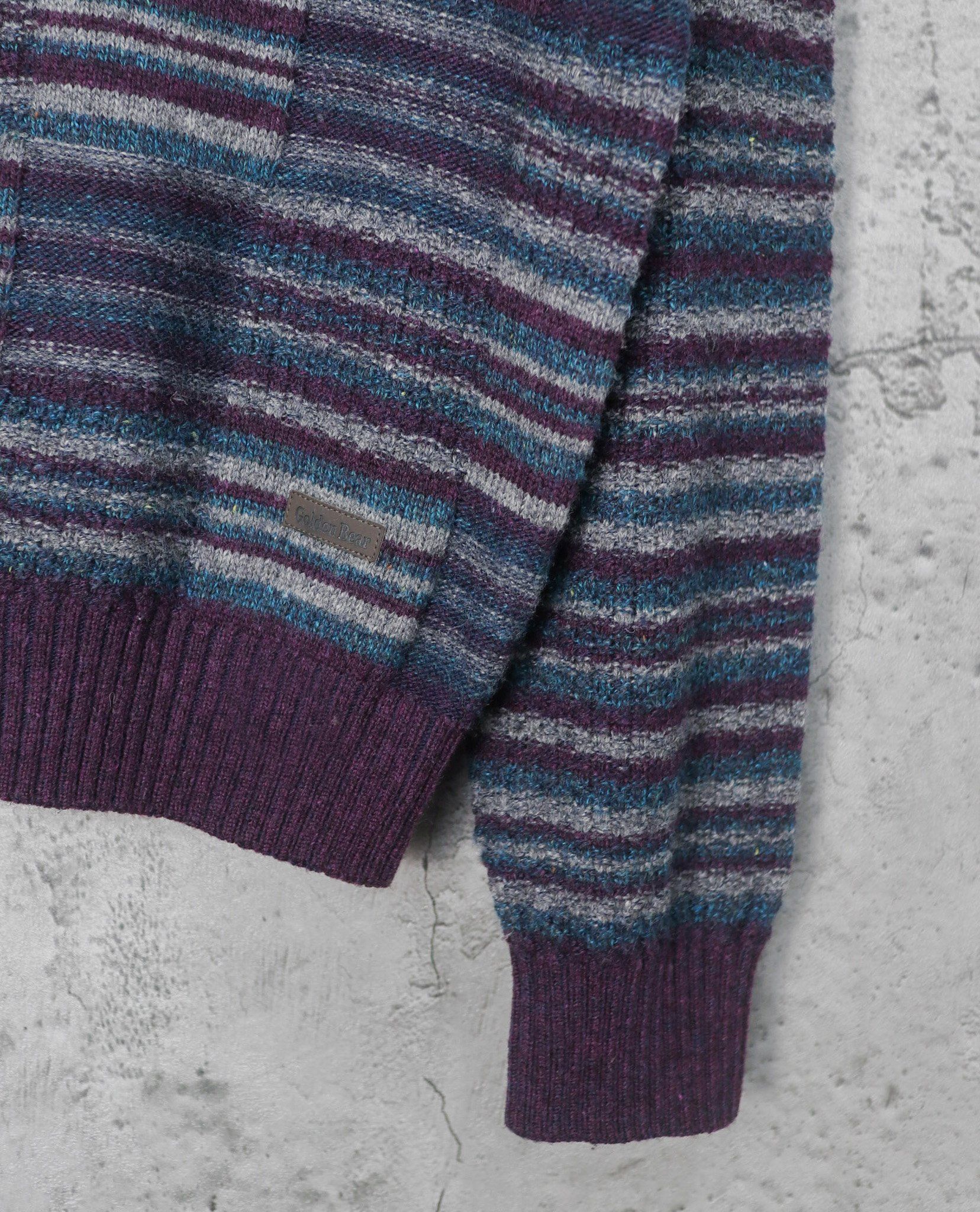 01.26.23 - VTG KNIT SWEATSHIRT - GOLDEN BEAR