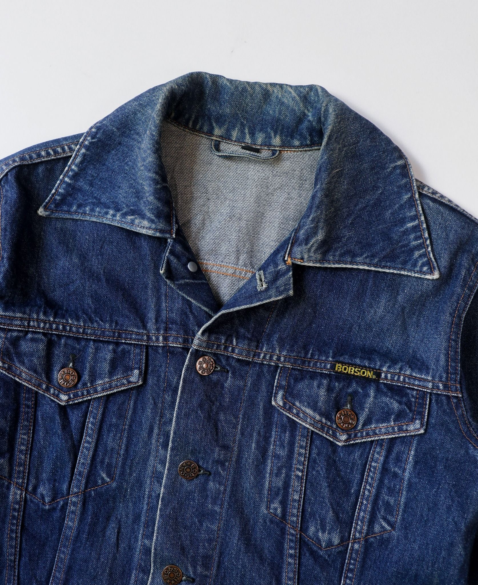 10.28.23 - VTG CROPPED DENIM JACKET - BOBSON