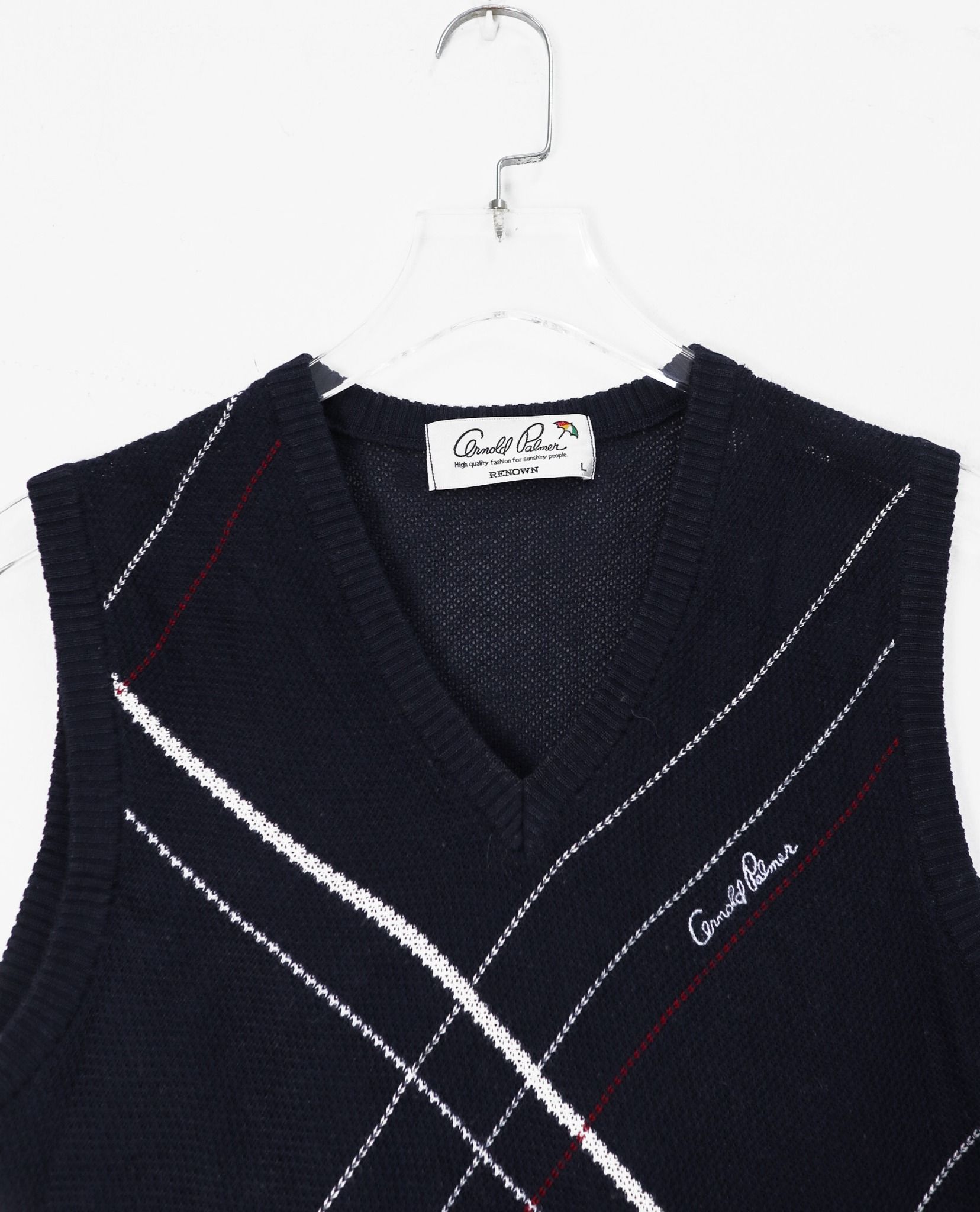 10.13.22 - VTG KNIT VEST - ARNOLD PALMER