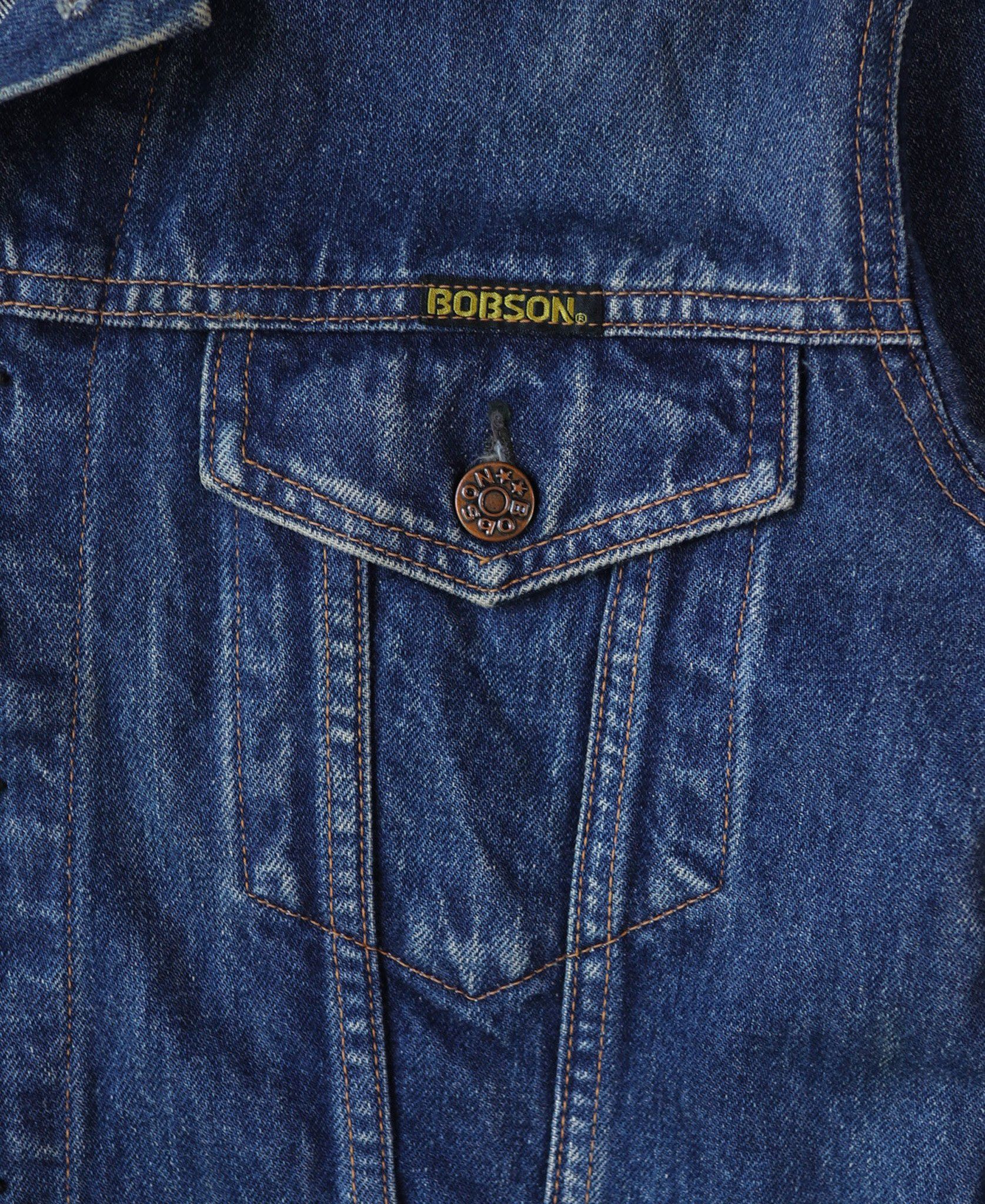 10.28.23 - VTG CROPPED DENIM JACKET - BOBSON
