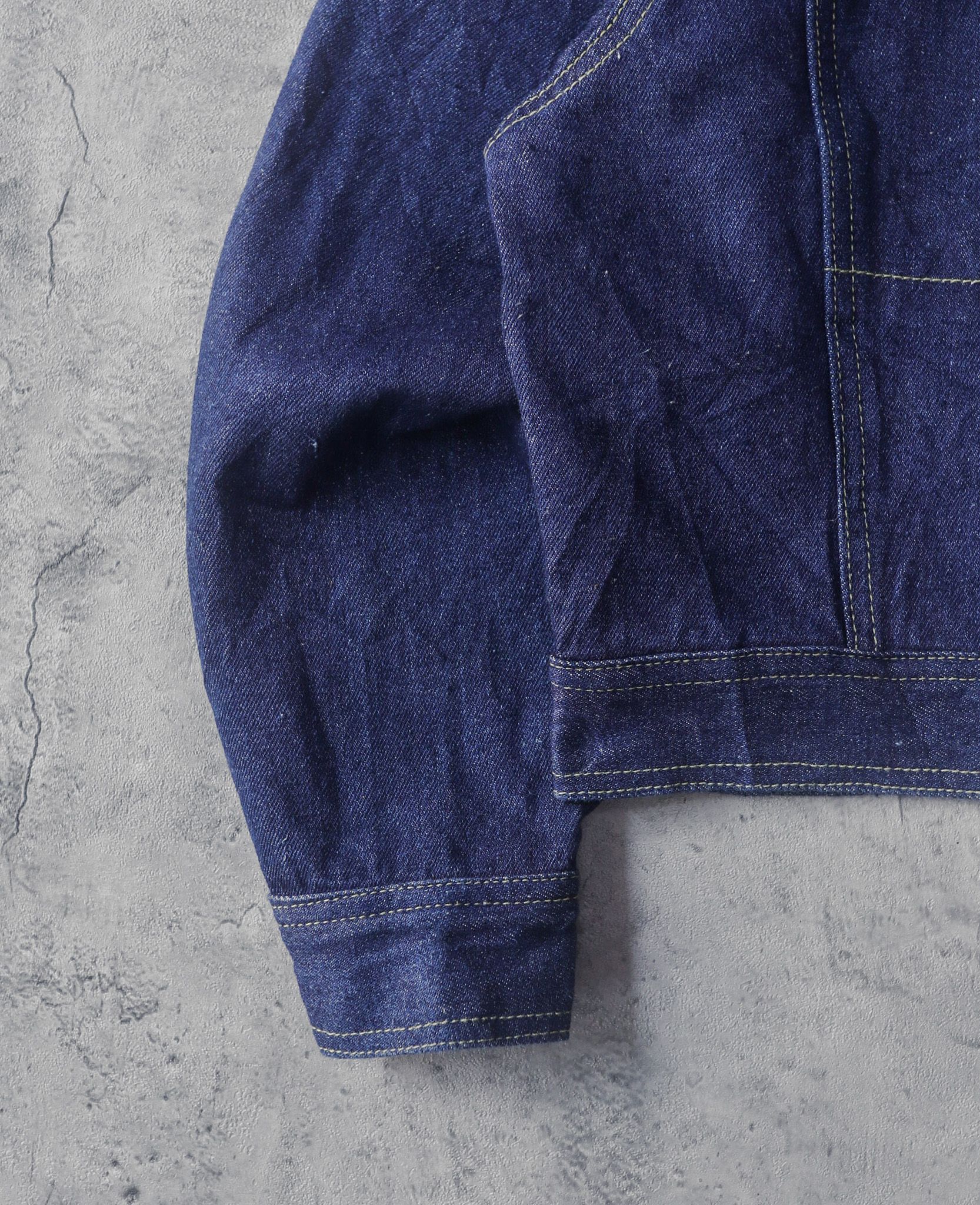 03.20.24 - VTG CROPPED DENIM TRUCKER JACKET - POP'S LAND