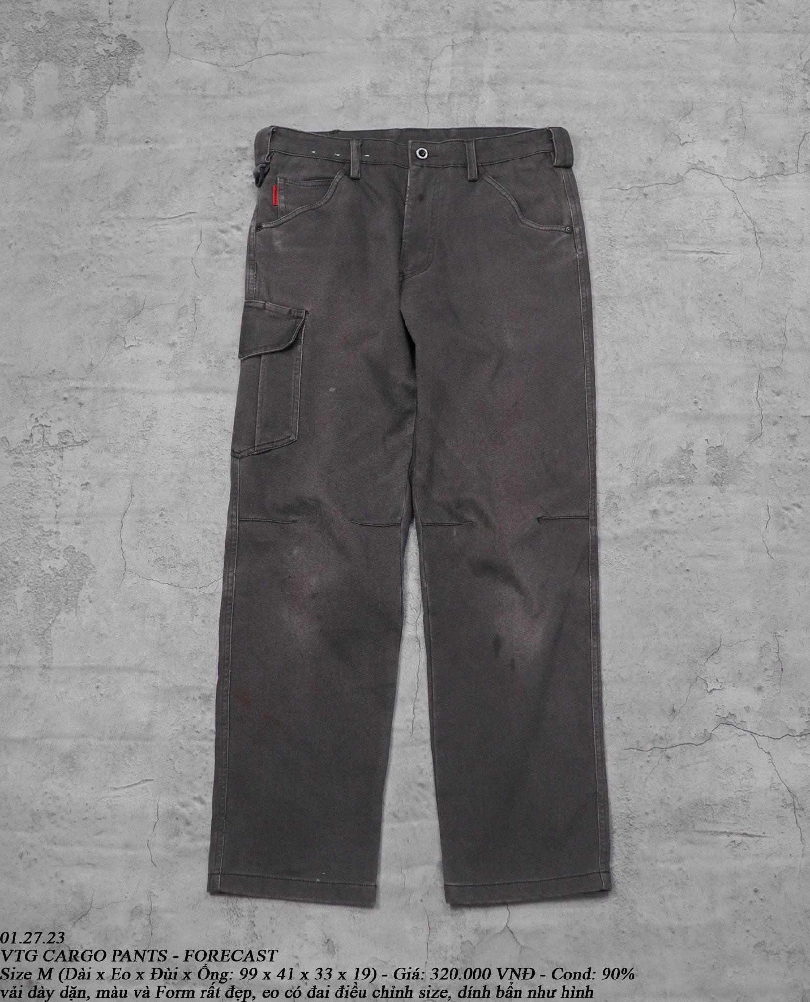 01.27.23 - VTG CARGO PANTS - FORECAST