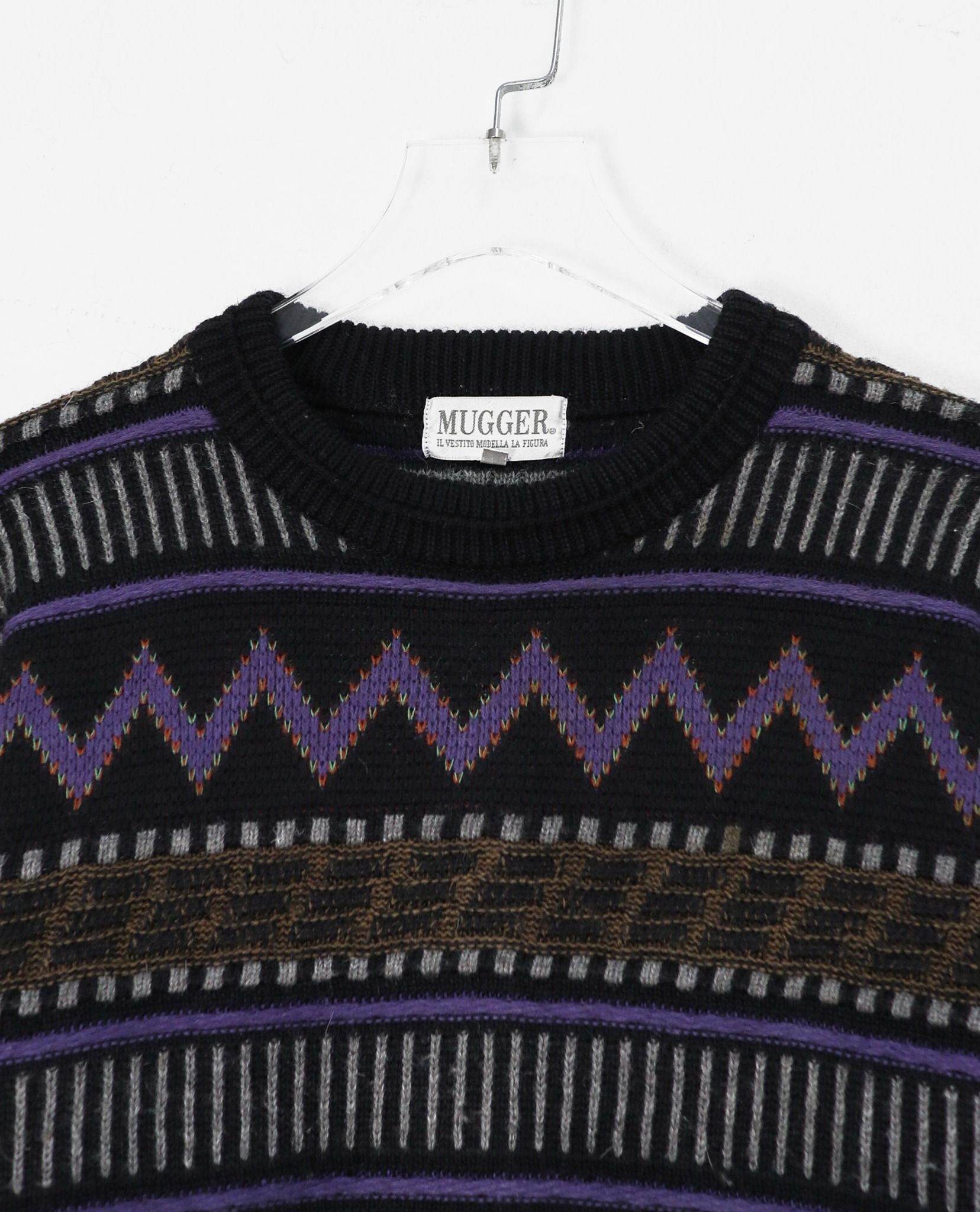 10.13.22 - VTG KNIT SWEATSHIRT - MUGGER
