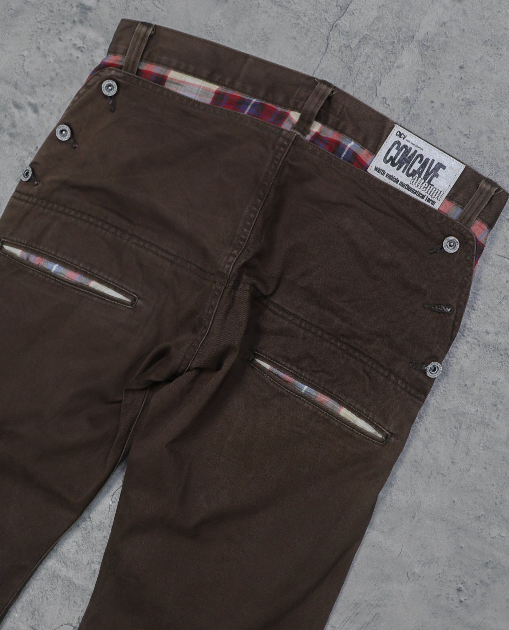 01.28.23 - VTG DOUBLE LAYER WORK PANTS - CONCAVE ATTEMPT