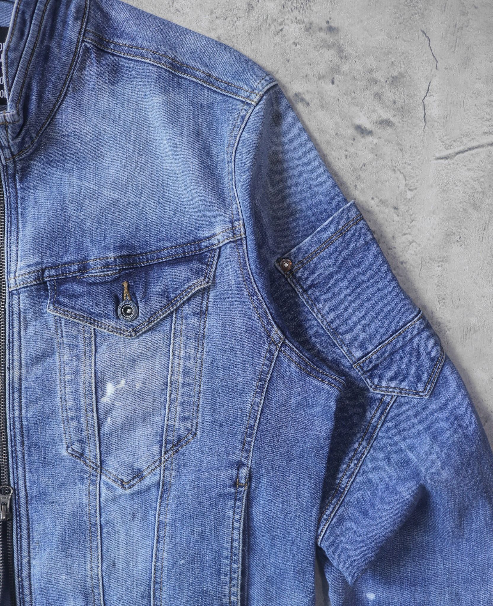 03.20.24 - VTG DENIM WORK JACKET - BURTLE WORK WEAR