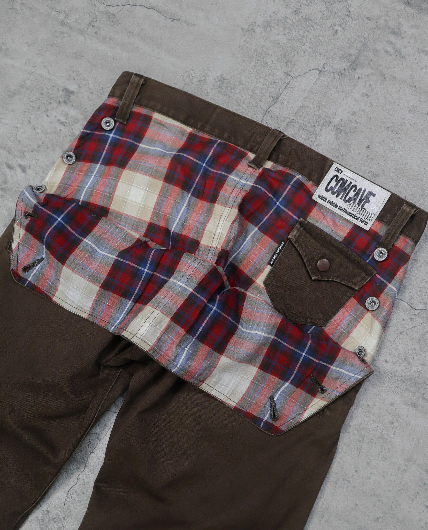 01.28.23 - VTG DOUBLE LAYER WORK PANTS - CONCAVE ATTEMPT