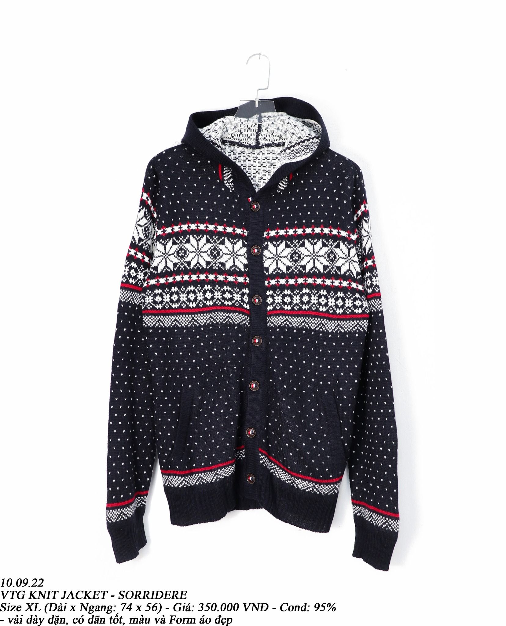 10.09.22 - VTG KNIT JACKET - SORRIDERE