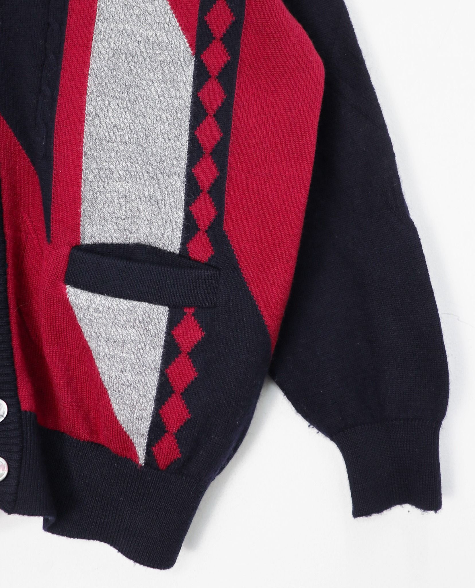 10.09.22 - VTG KNIT CARDIGAN JACKET - MUIRFIELD
