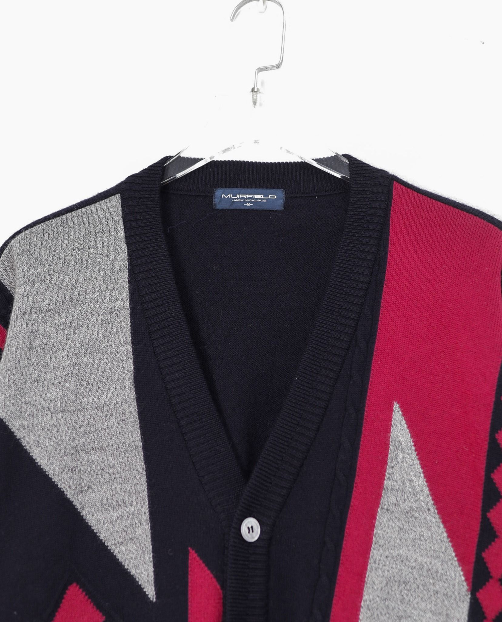 10.09.22 - VTG KNIT CARDIGAN JACKET - MUIRFIELD