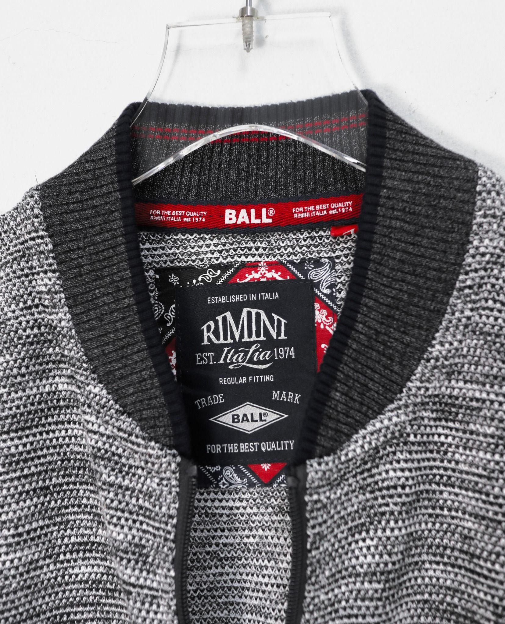 10.09.22 - VTG KNIT BASEBALL JACKET - RIMINI ITALIA
