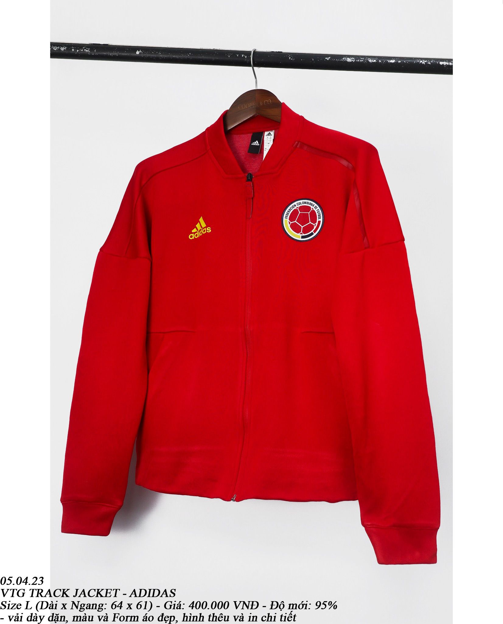 05.04.23 - VTG TRACK JACKET - ADIDAS