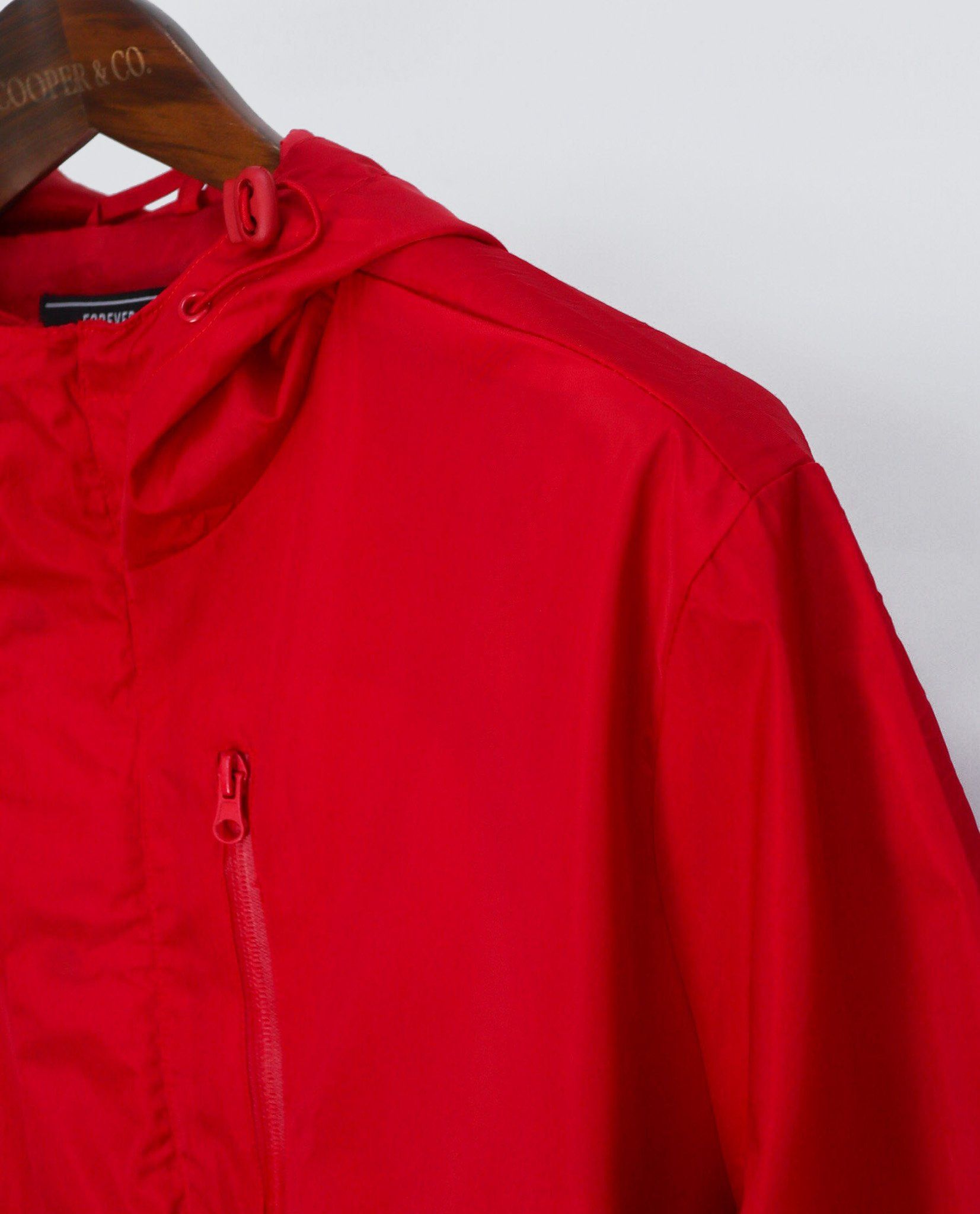 05.18.23 - VTG QUARTER ZIP WINDBREAKER JACKET - FOREVER 21