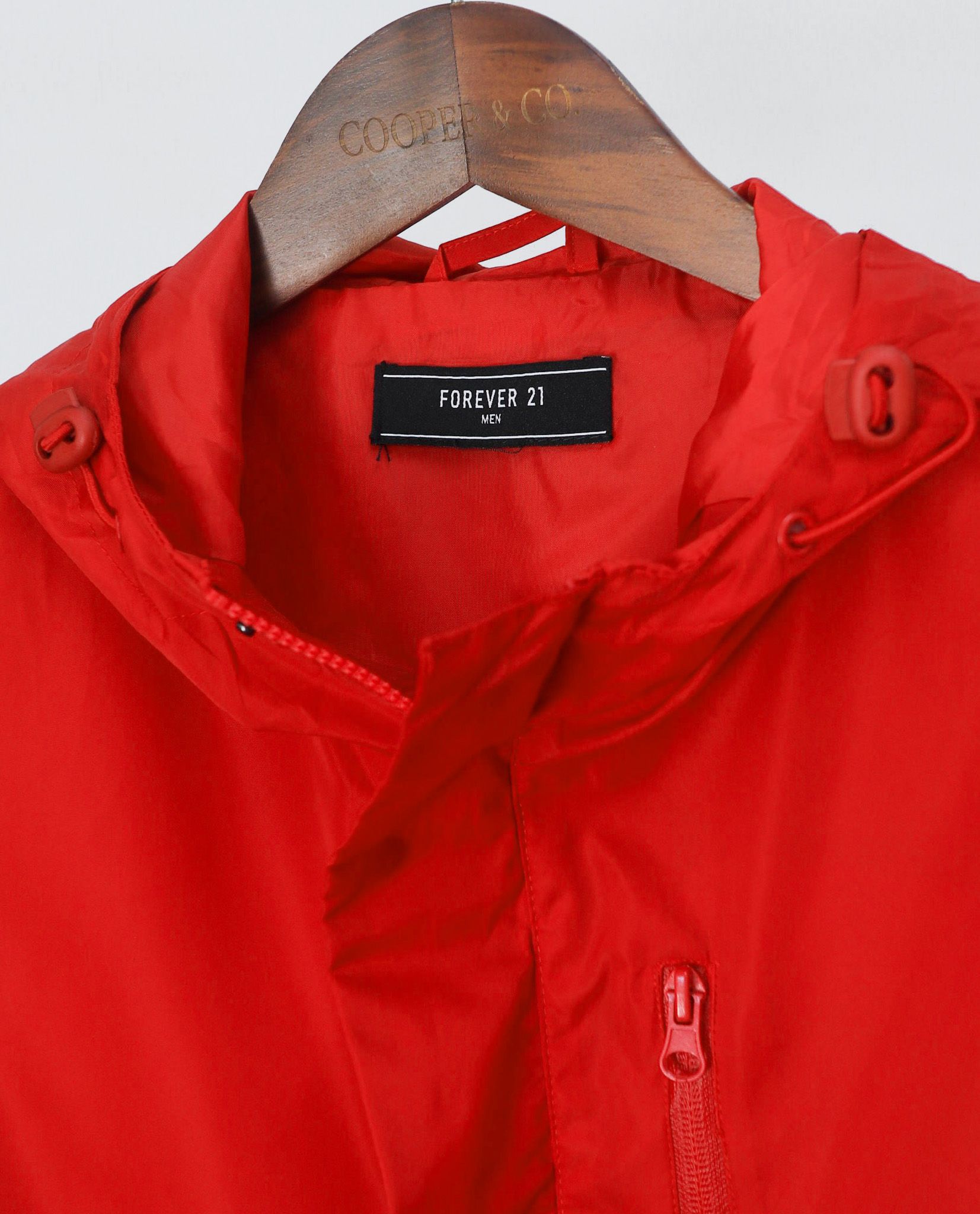 05.18.23 - VTG QUARTER ZIP WINDBREAKER JACKET - FOREVER 21