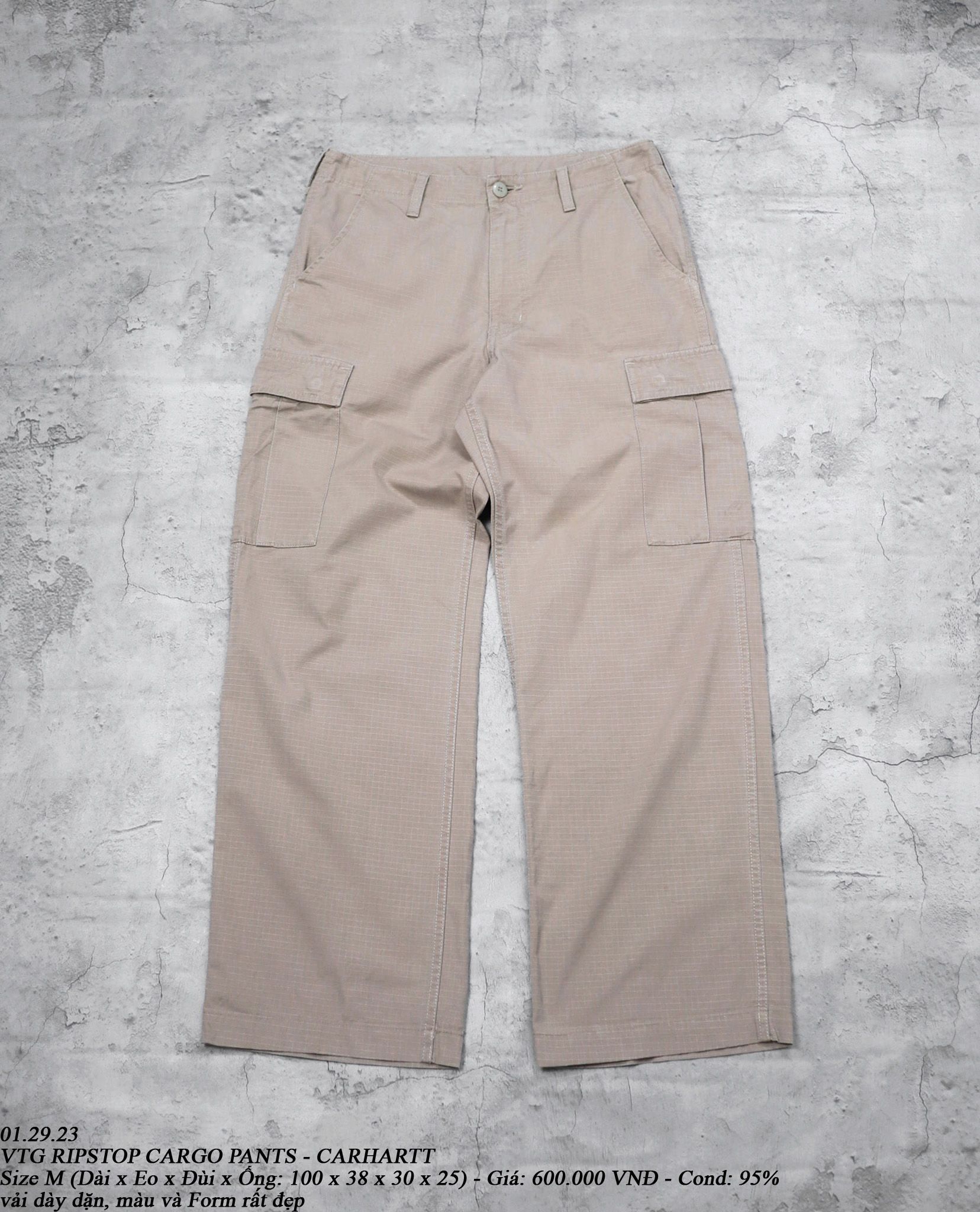 01.29.23 - VTG RIPSTOP CARGO PANTS - CARHARTT