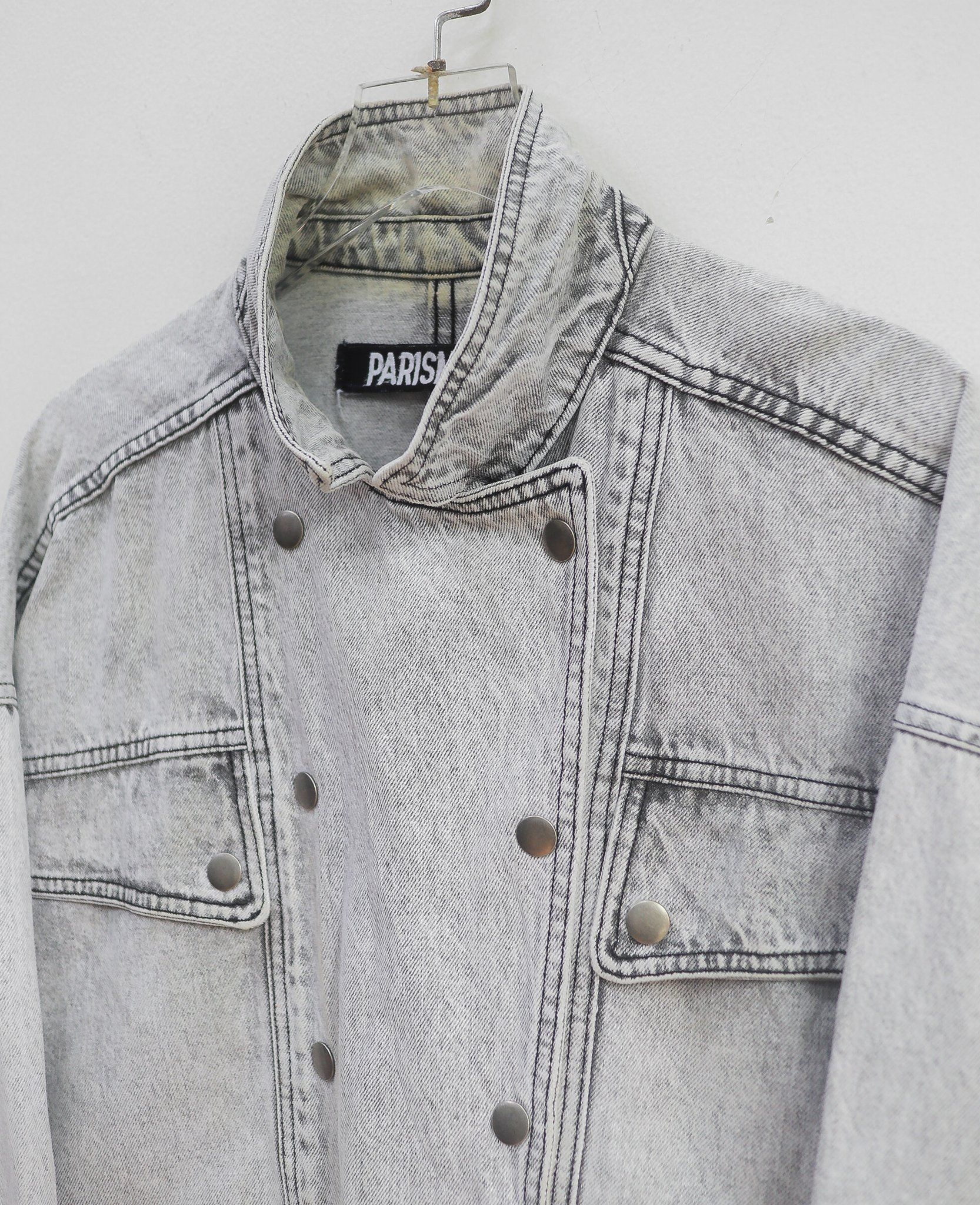 10.13.24 - VTG CROPPED DENIM JACKET - PARIS MATCH