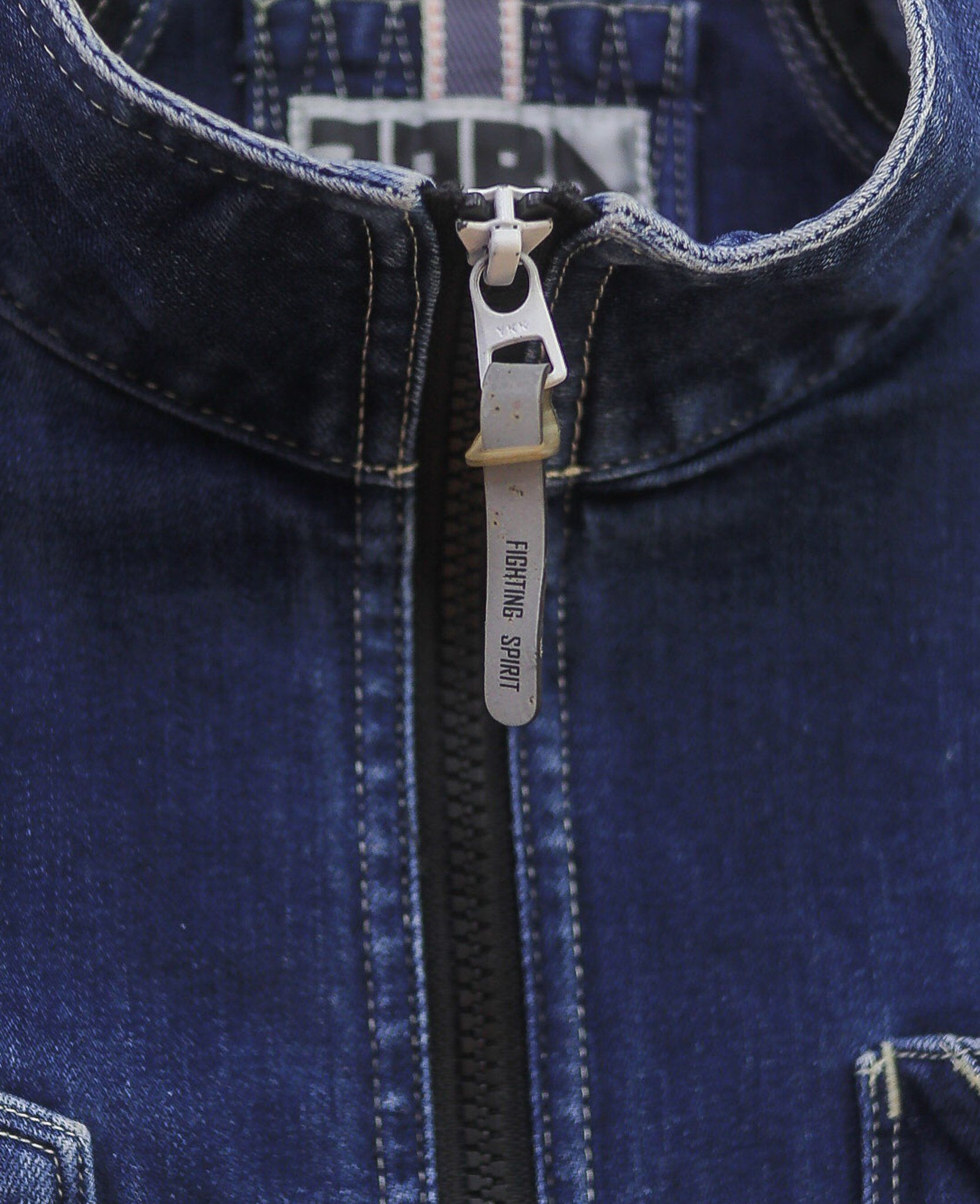 10.13.24 - VTG CROPPED DENIM WORK JACKET - TORA