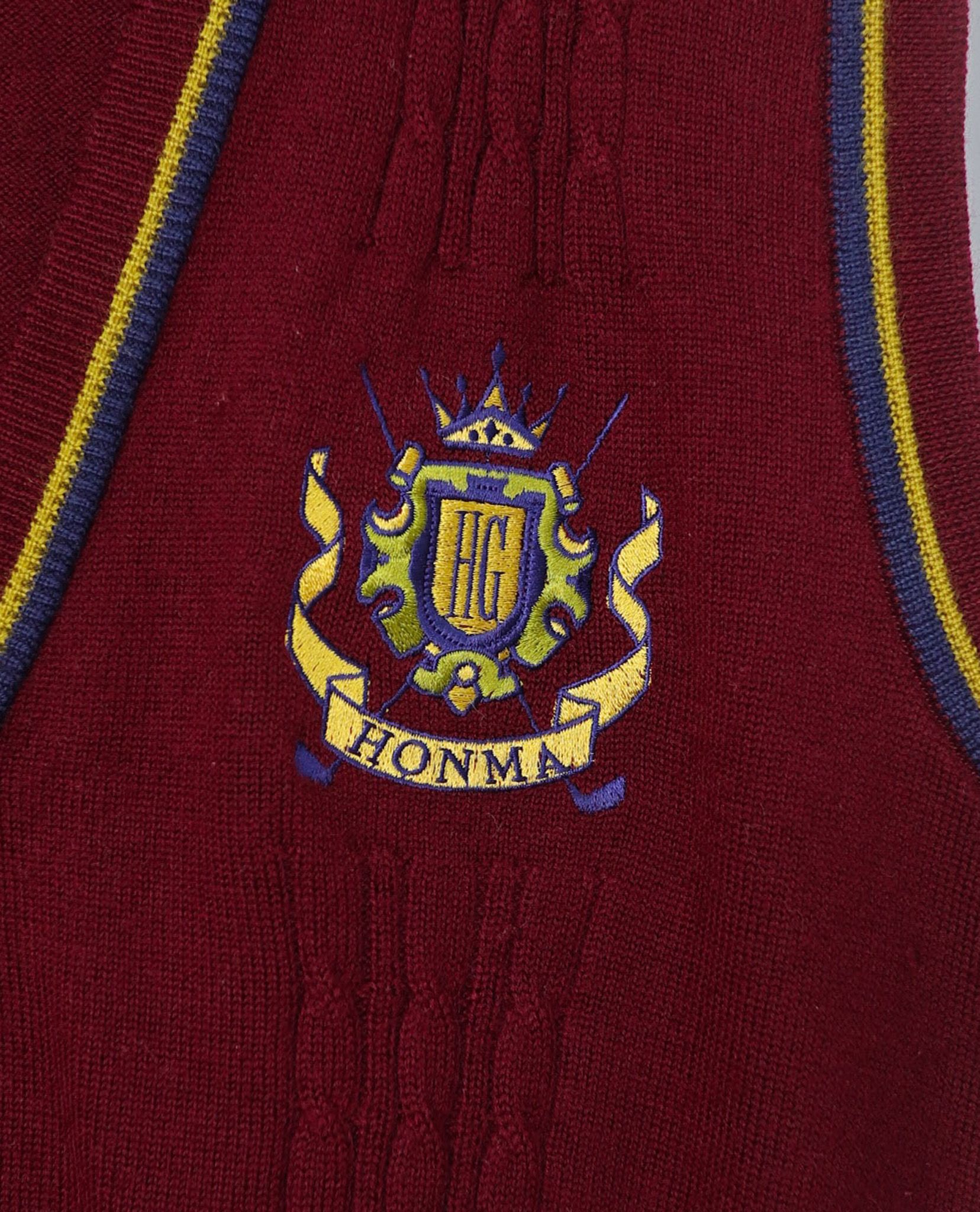 02.07.23 - VTG KNIT VEST - HONMA